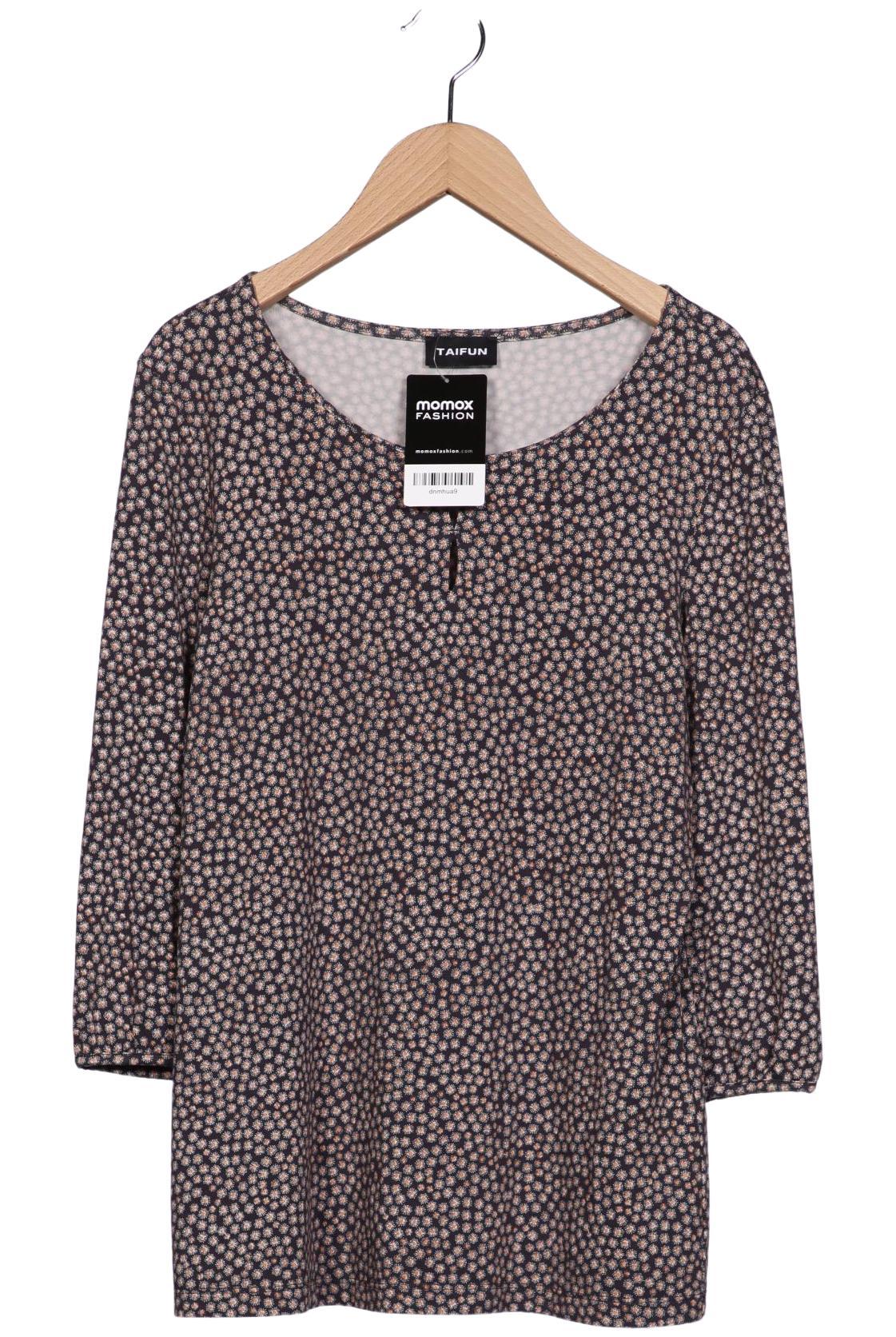 

Taifun Damen Langarmshirt, beige, Gr. 36