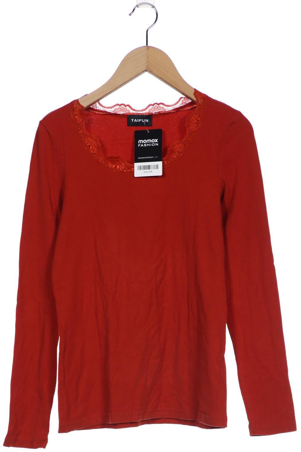 

Taifun Damen Langarmshirt, braun, Gr. 32