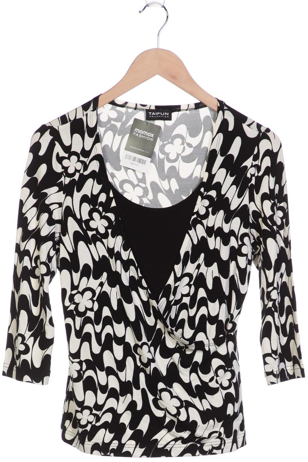 

Taifun Damen Langarmshirt, schwarz, Gr. 38