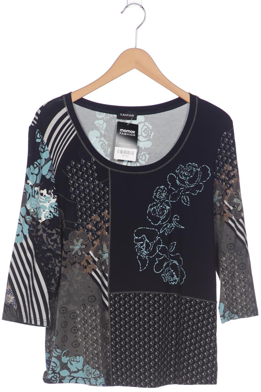 

Taifun Damen Langarmshirt, marineblau, Gr. 44