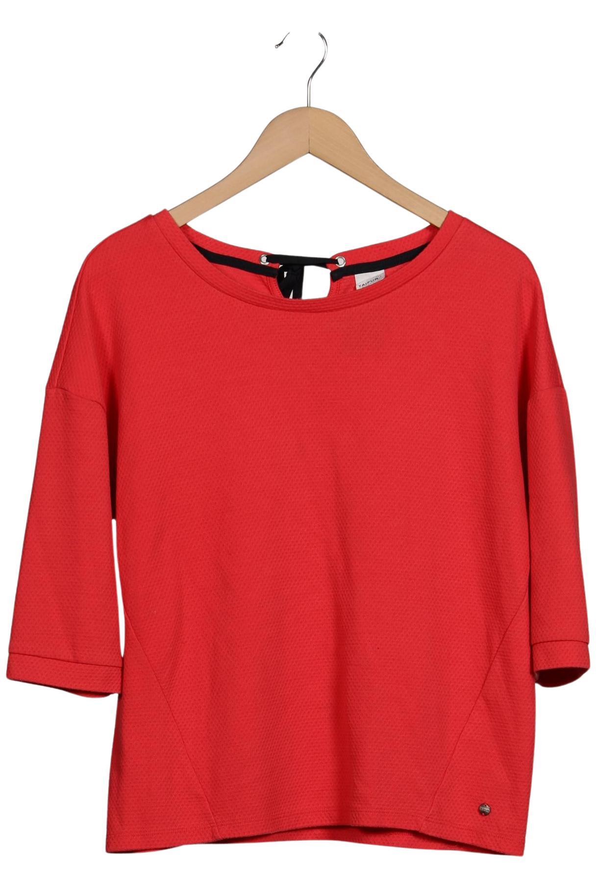 Thumbnail - Taifun Damen Langarmshirt, rot, Gr. 40