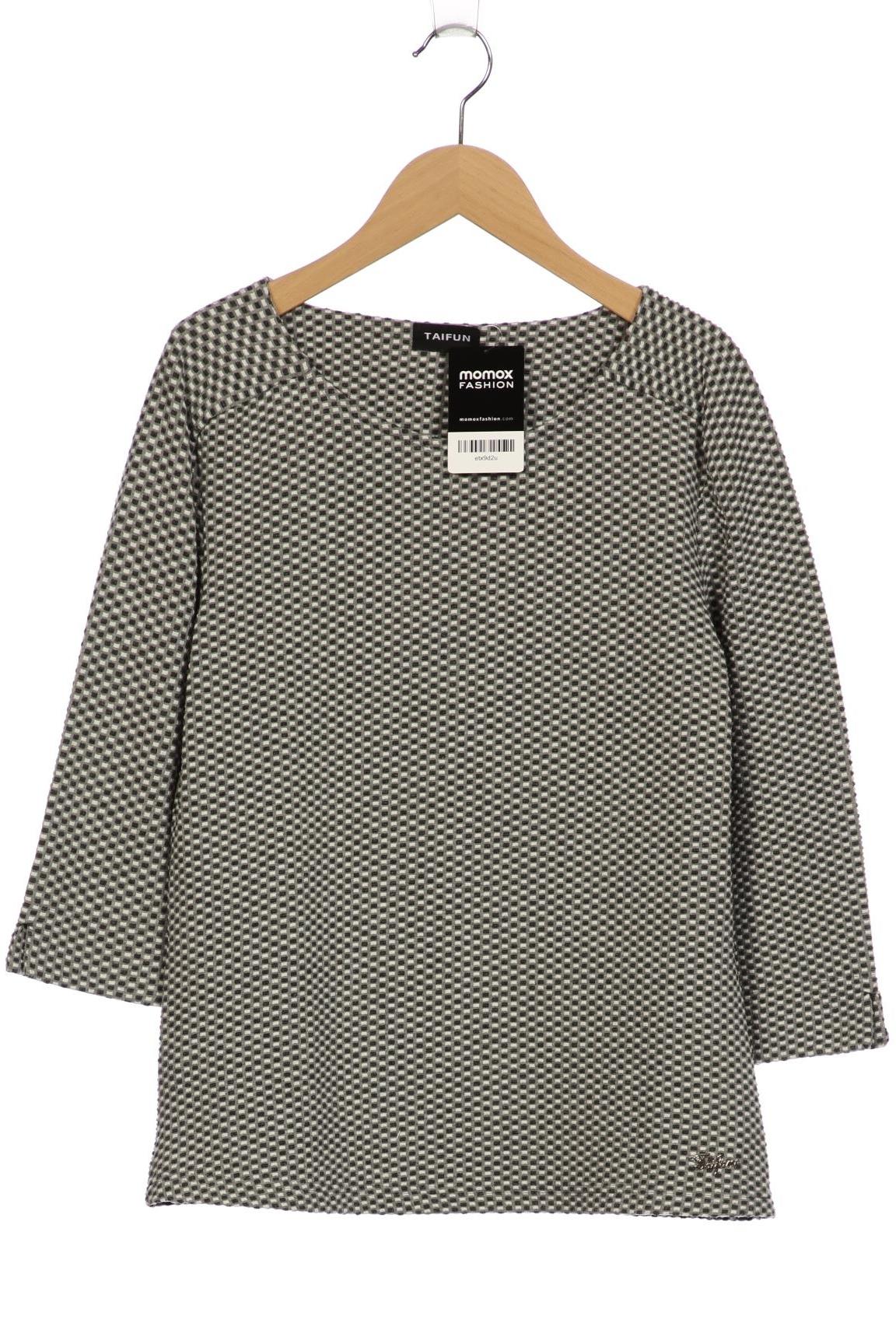 

Taifun Damen Langarmshirt, grau, Gr. 38