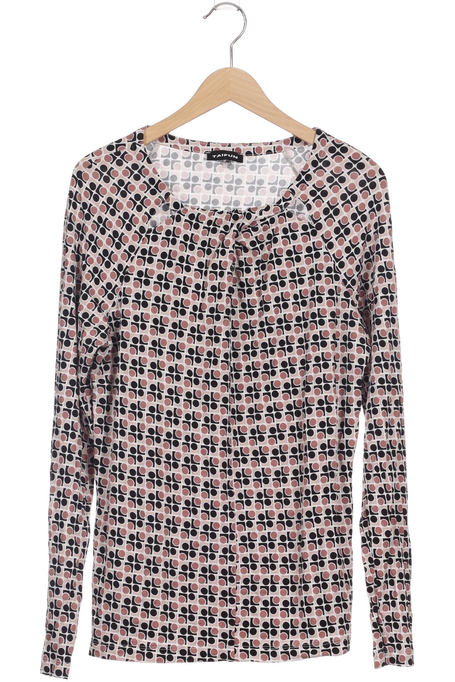 

Taifun Damen Langarmshirt, braun, Gr. 38