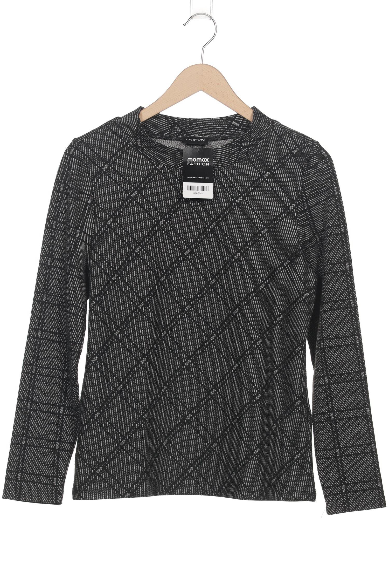 

Taifun Damen Langarmshirt, schwarz, Gr. 38