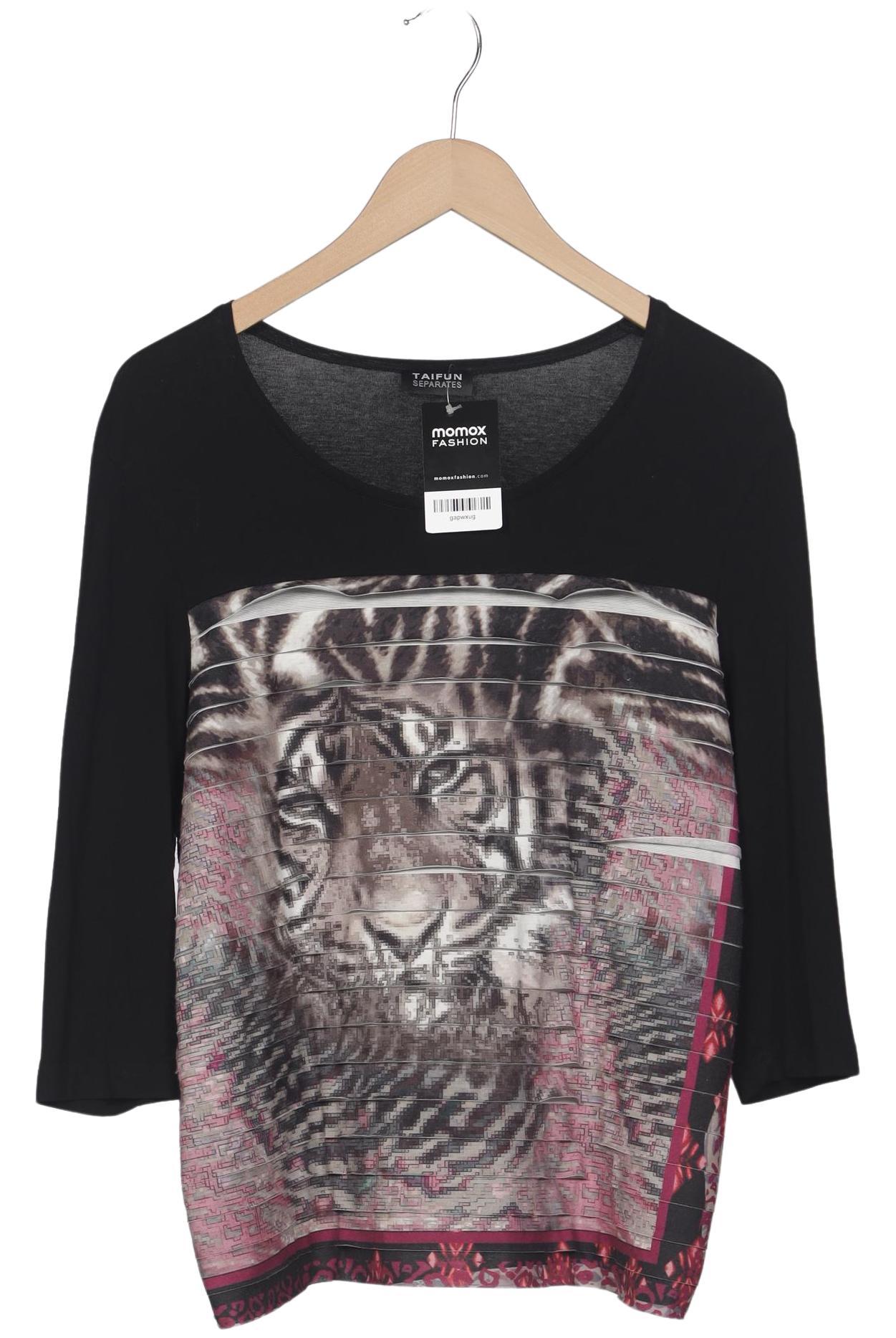 

Taifun Damen Langarmshirt, schwarz, Gr. 42