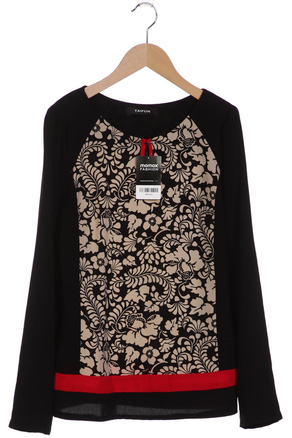 

Taifun Damen Langarmshirt, schwarz, Gr. 38