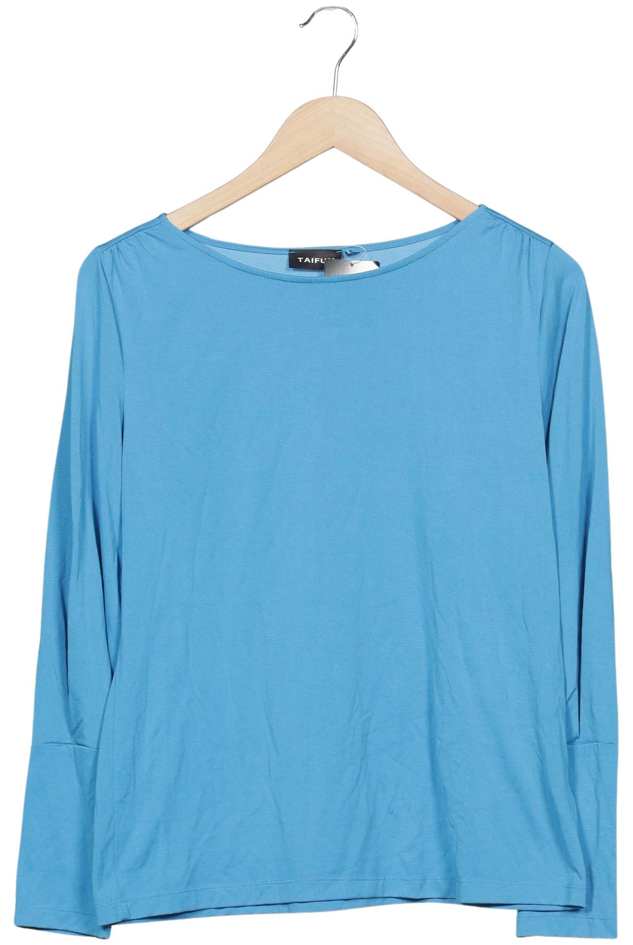 

Taifun Damen Langarmshirt, hellblau, Gr. 40
