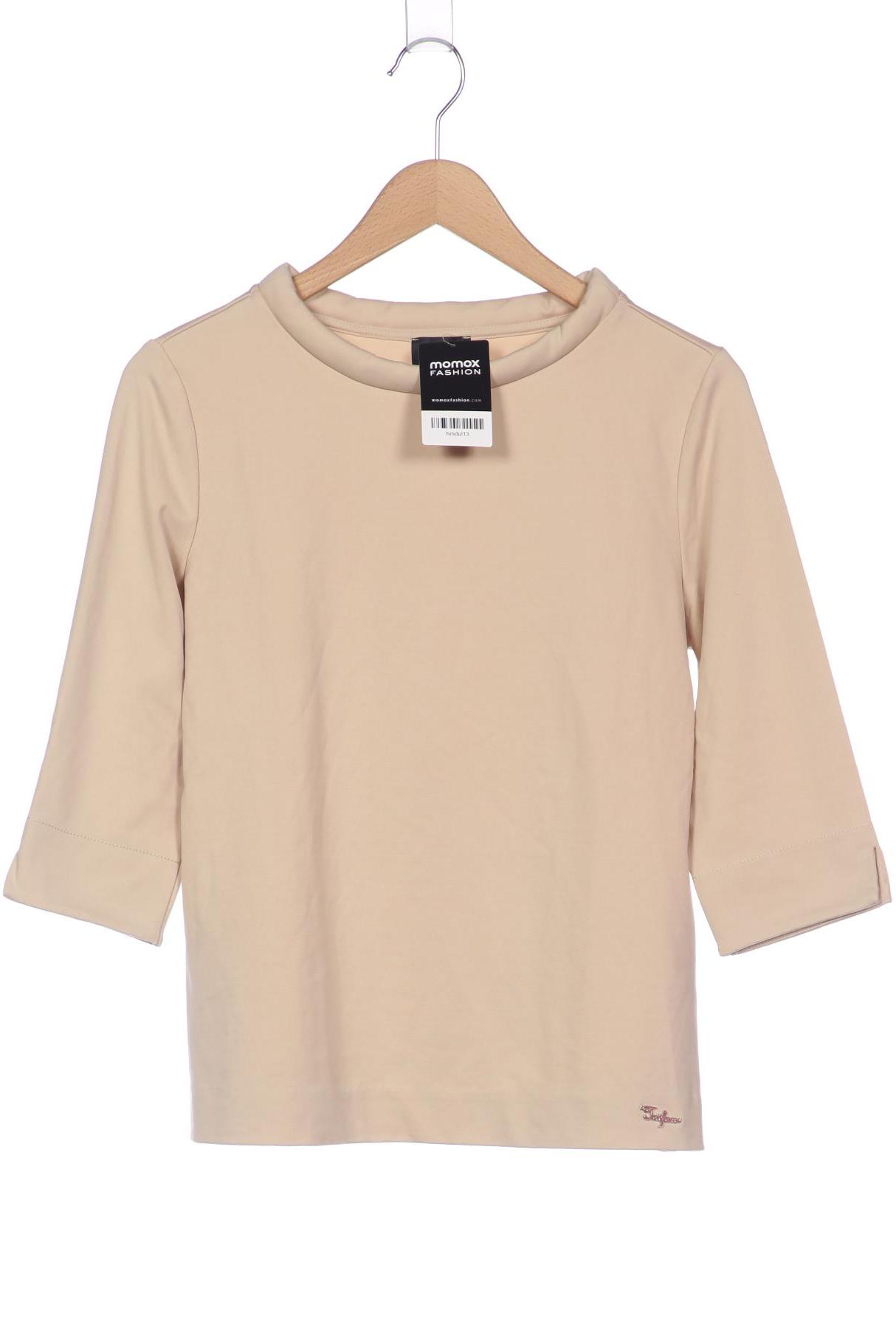 

Taifun Damen Langarmshirt, beige, Gr. 40