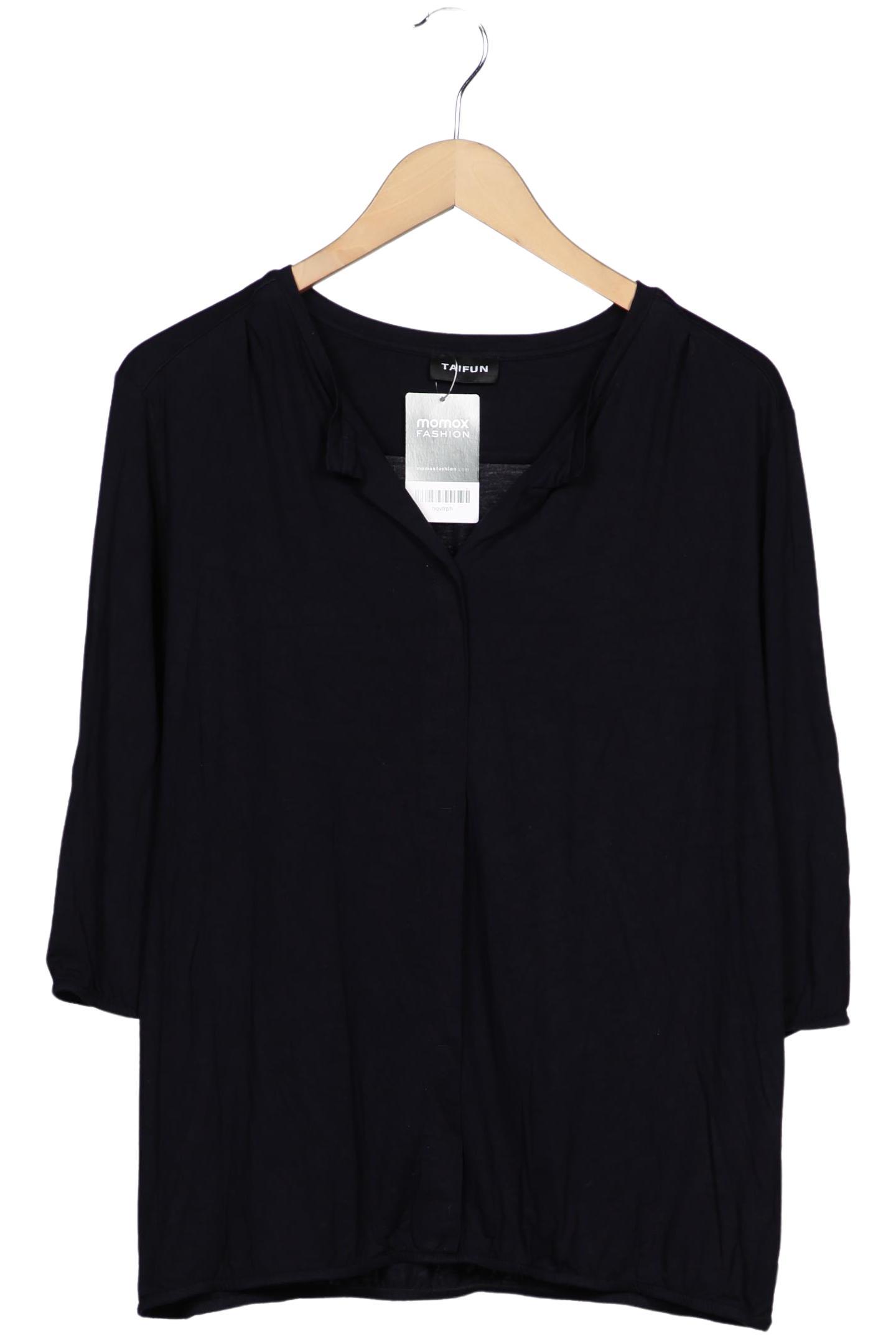 

Taifun Damen Langarmshirt, marineblau, Gr. 38