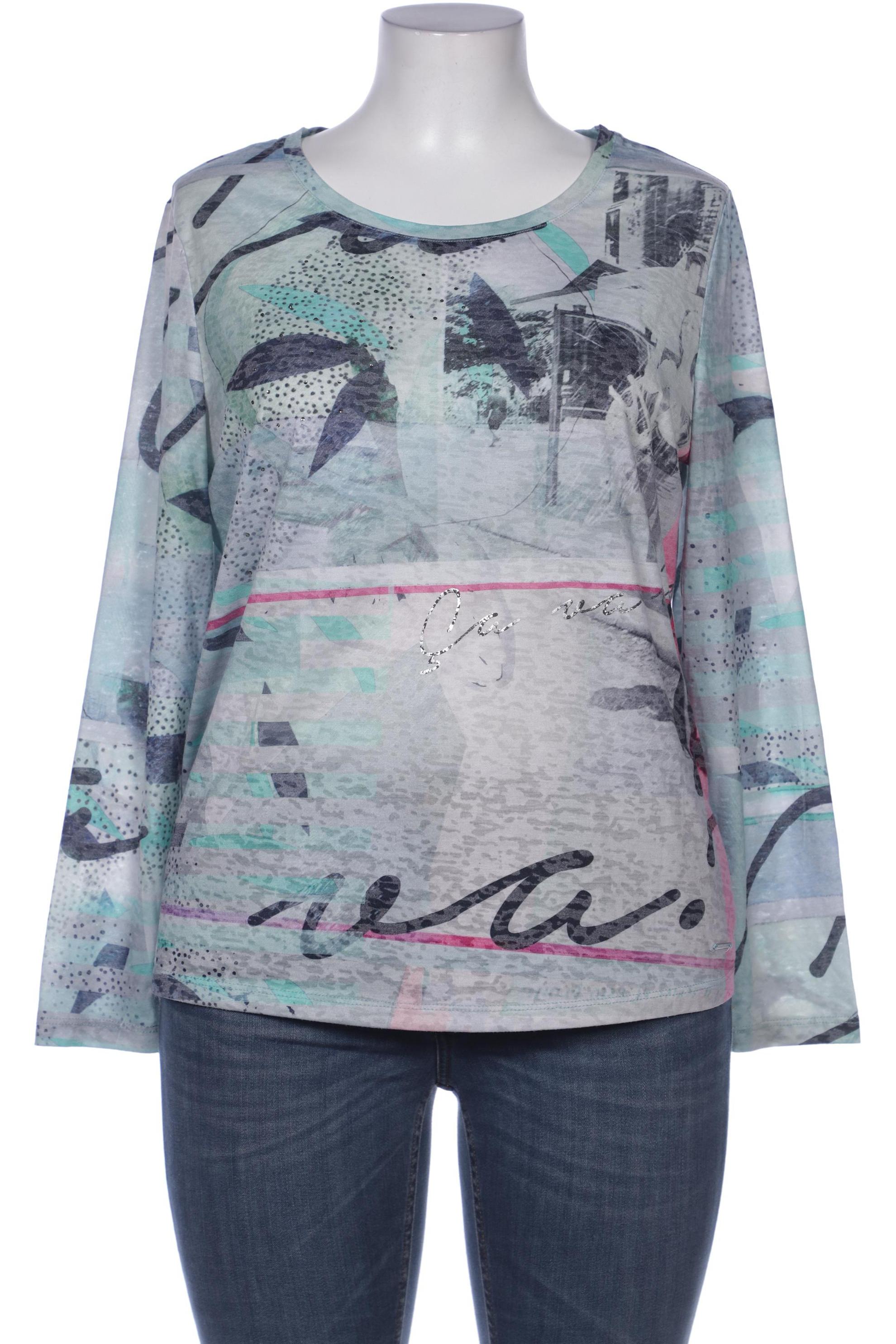 

Taifun Damen Langarmshirt, grün, Gr. 44