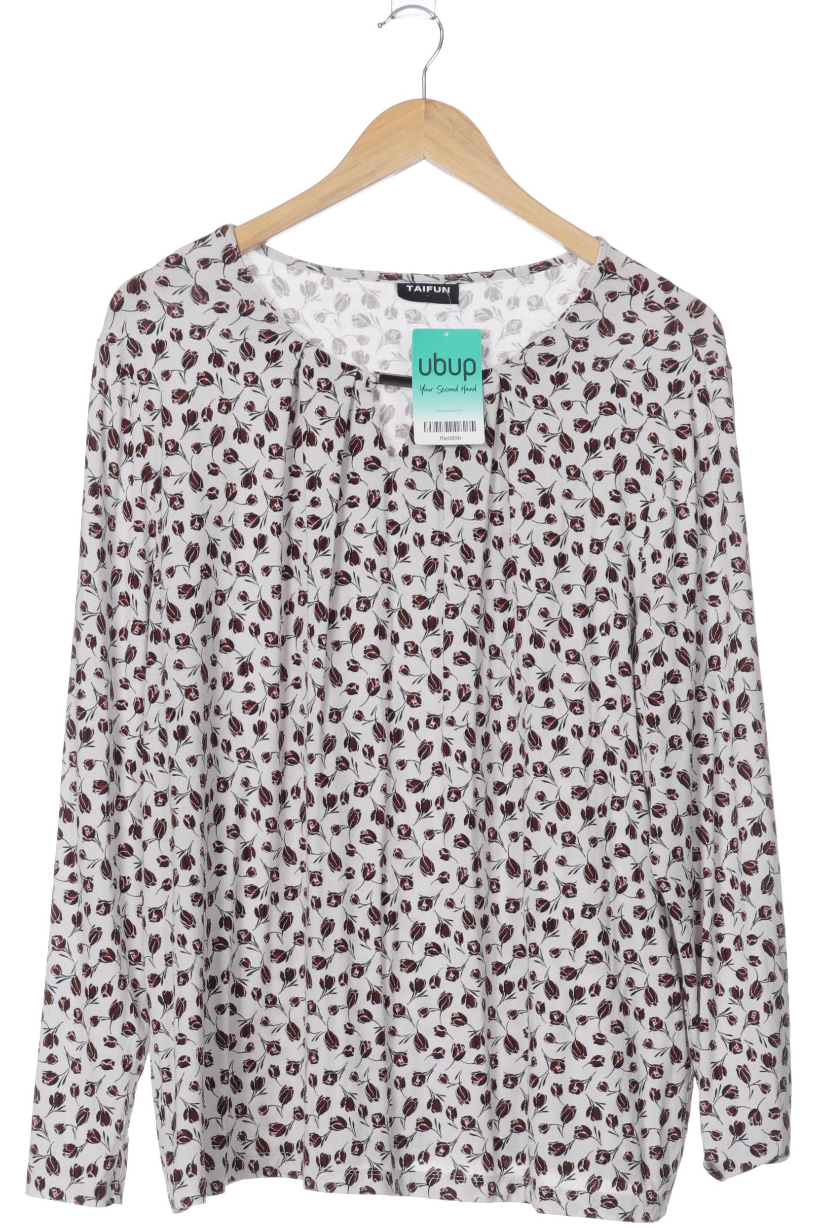 

Taifun Damen Langarmshirt, braun, Gr. 46