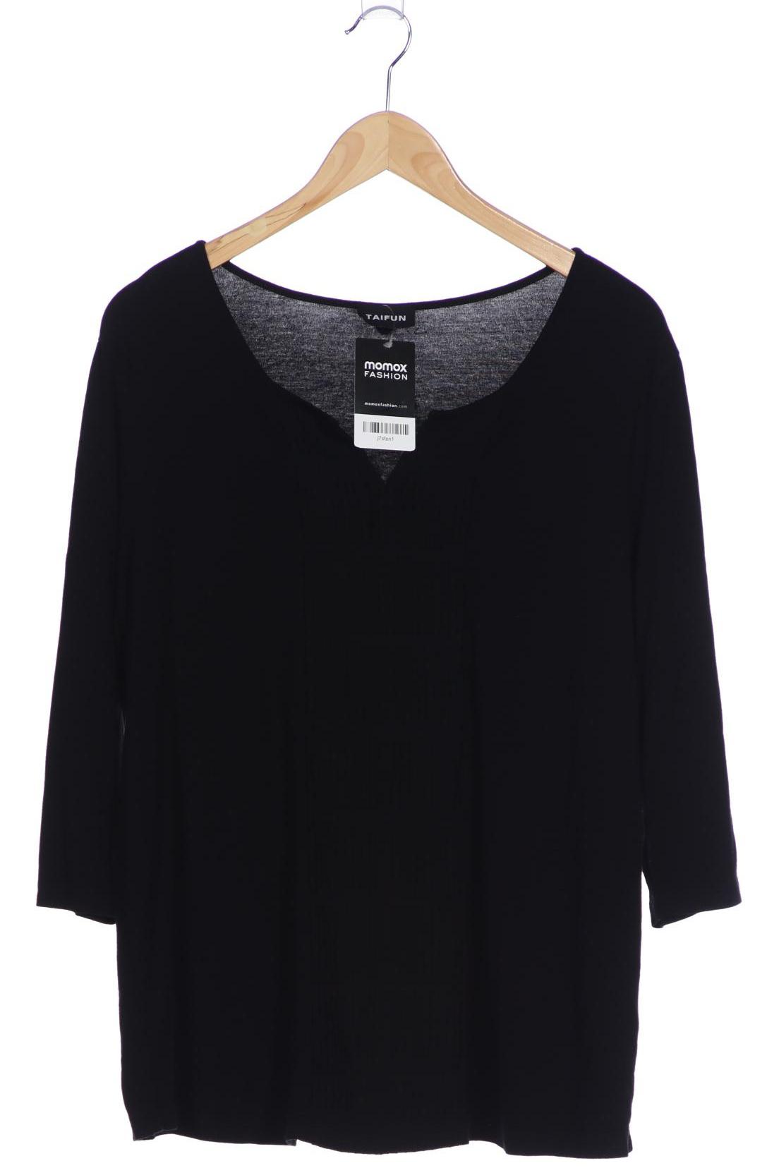 

Taifun Damen Langarmshirt, schwarz, Gr. 44