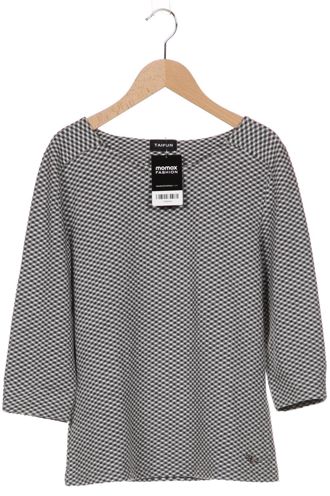 

TAIFUN Damen Langarmshirt, grau