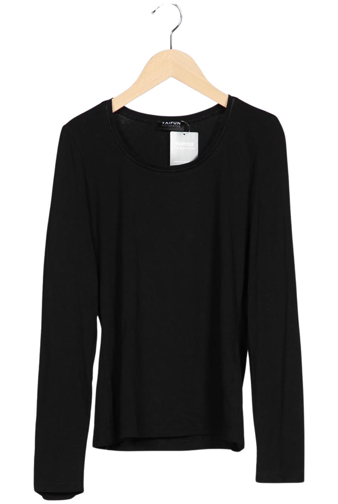 

Taifun Damen Langarmshirt, schwarz, Gr. 38