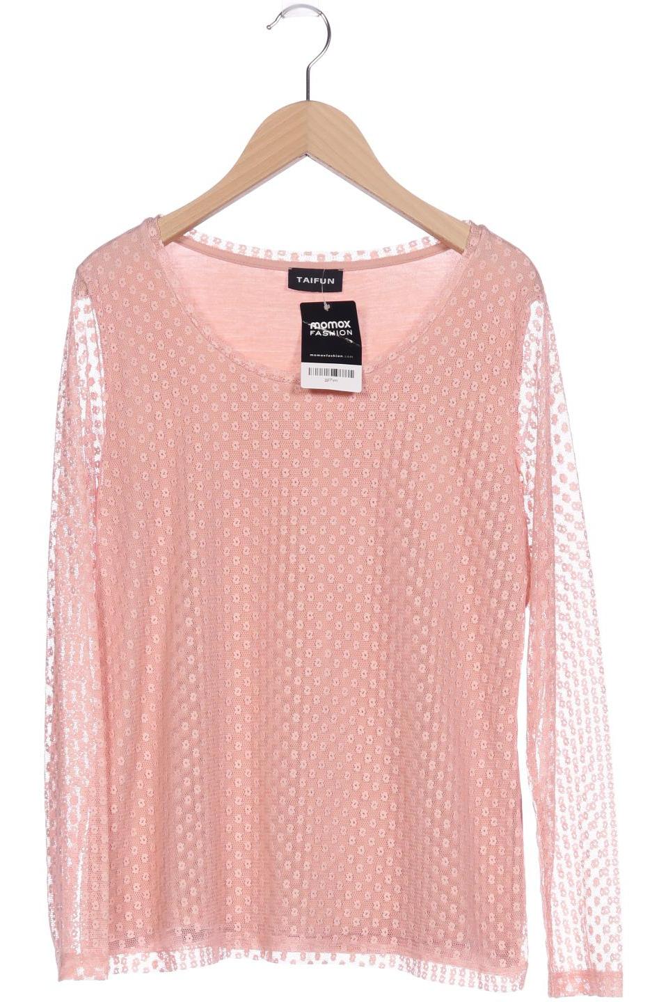 

Taifun Damen Langarmshirt, pink, Gr. 38