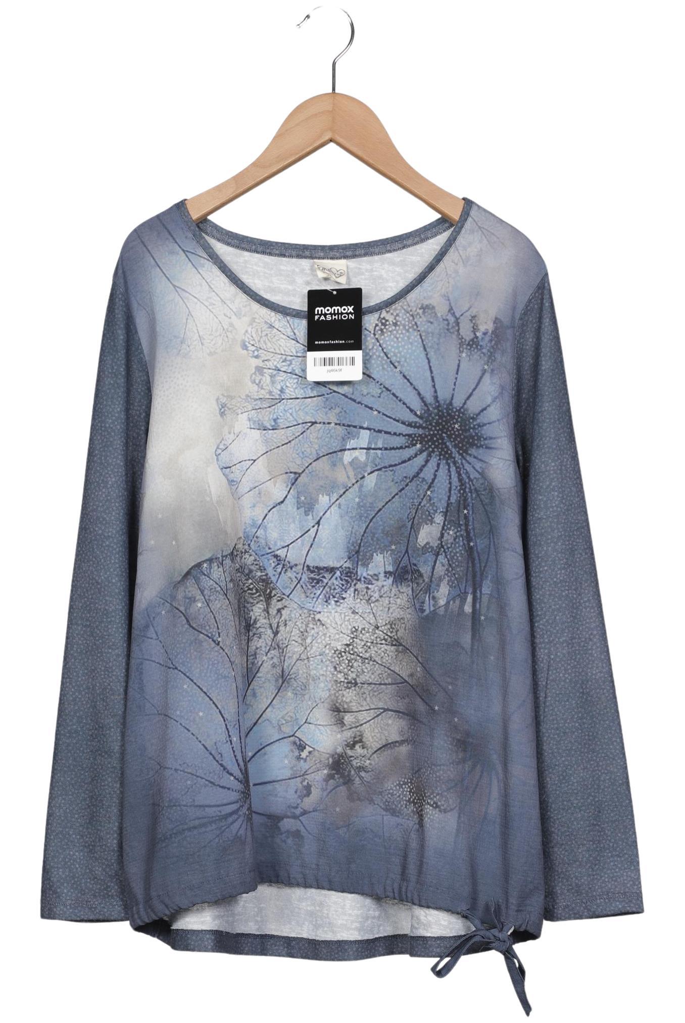 

Taifun Damen Langarmshirt, hellblau, Gr. 38