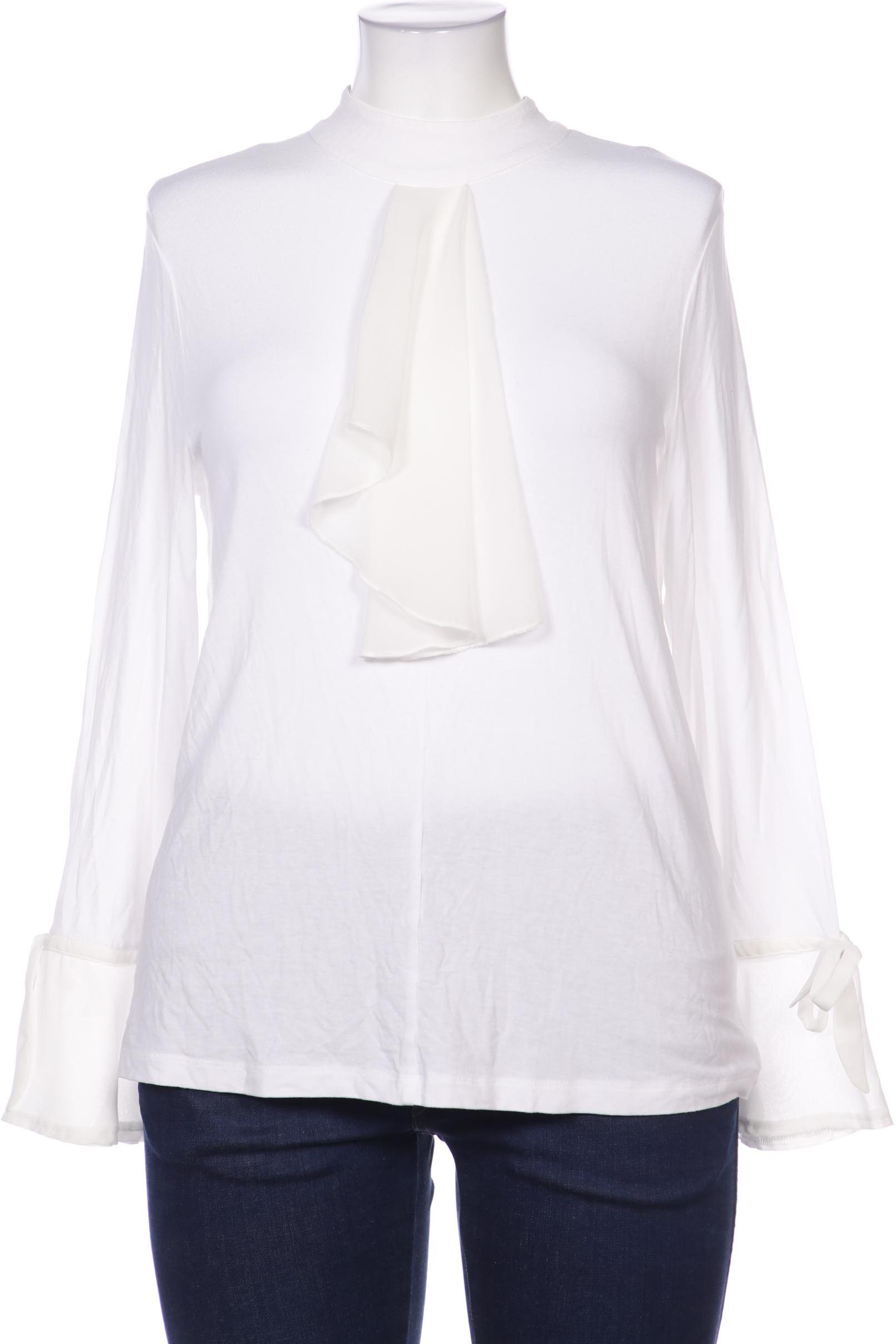 

Taifun Damen Langarmshirt, weiß, Gr. 42