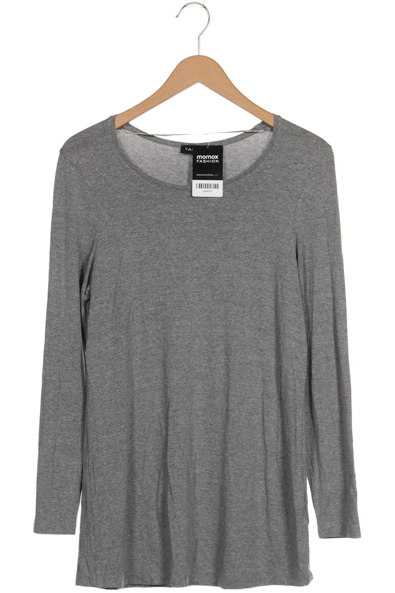 

Taifun Damen Langarmshirt, grau, Gr. 44