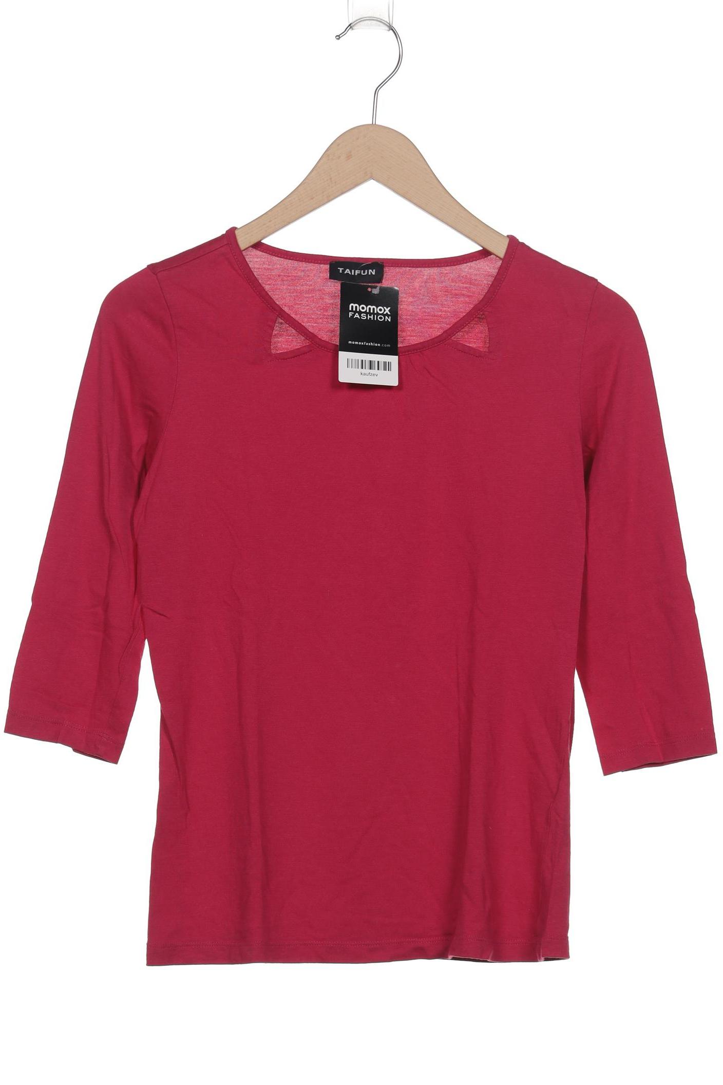 

Taifun Damen Langarmshirt, pink, Gr. 36