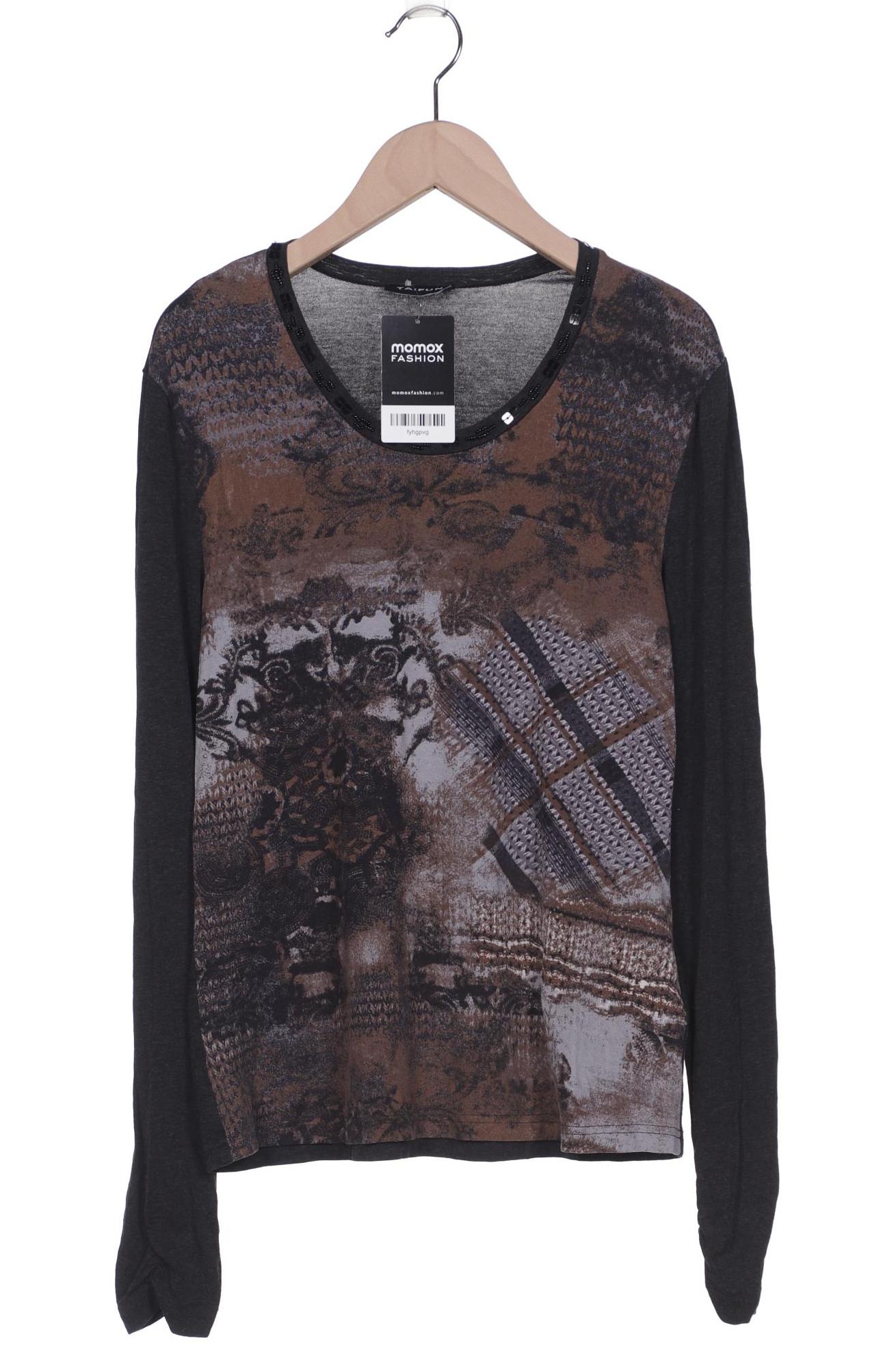 

TAIFUN Damen Langarmshirt, grau