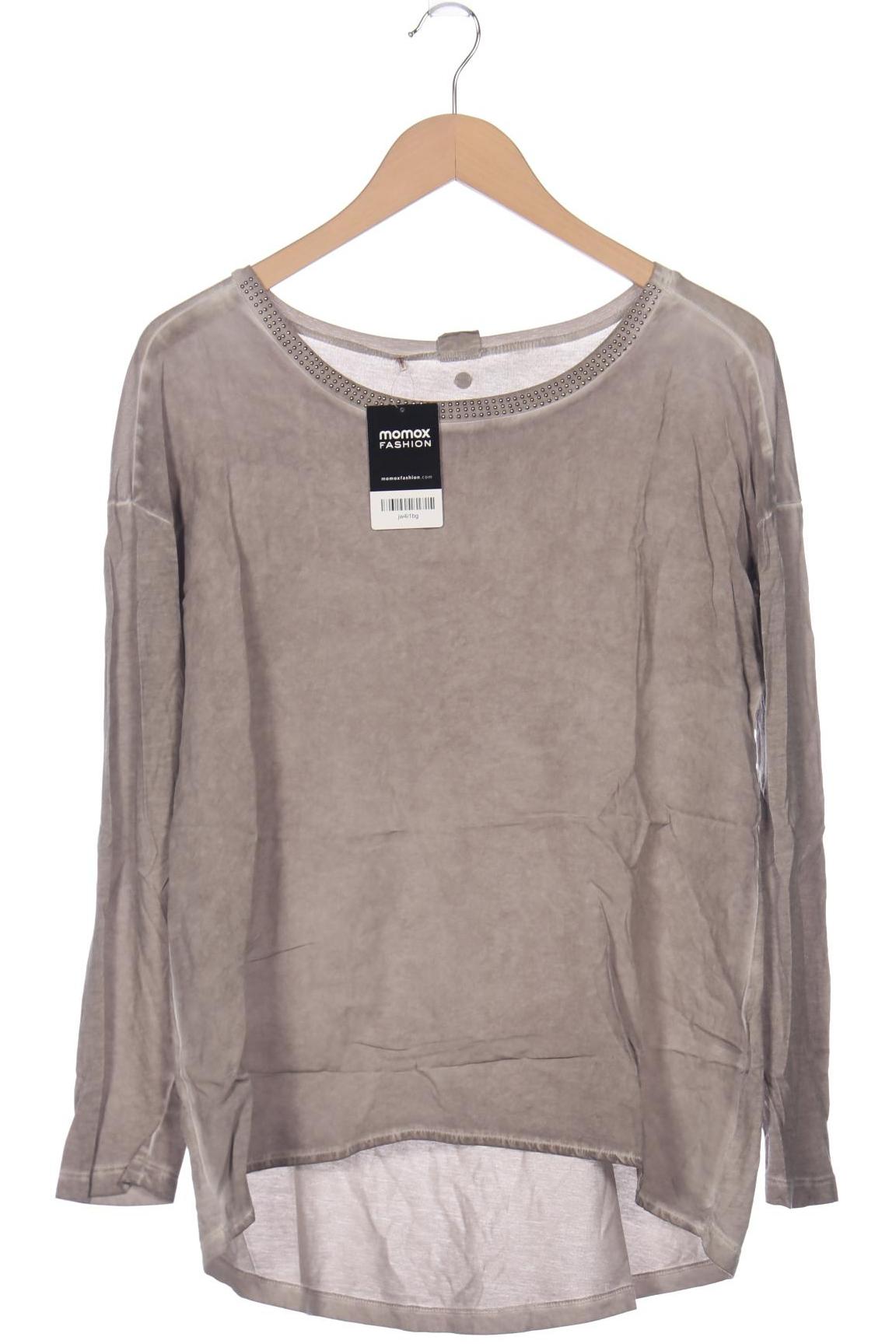 

TAIFUN Damen Langarmshirt, grau