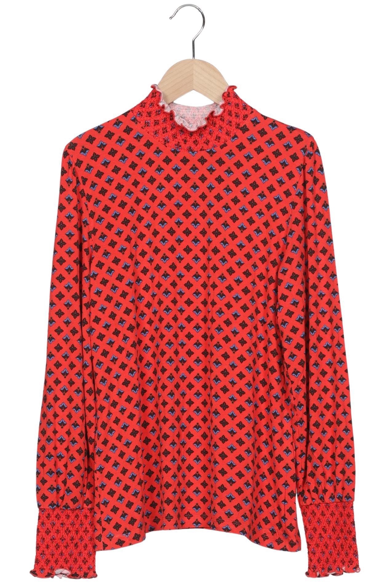 

Taifun Damen Langarmshirt, rot, Gr. 38