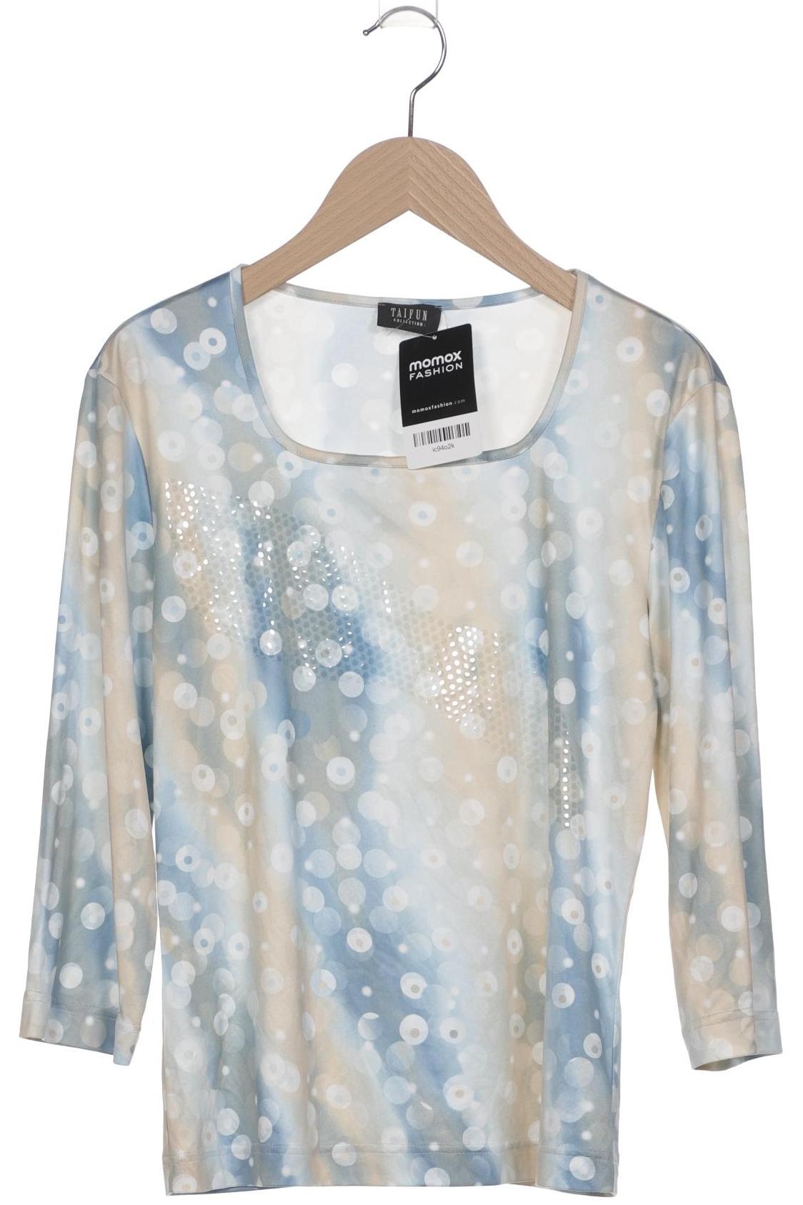 

Taifun Damen Langarmshirt, blau, Gr. 36