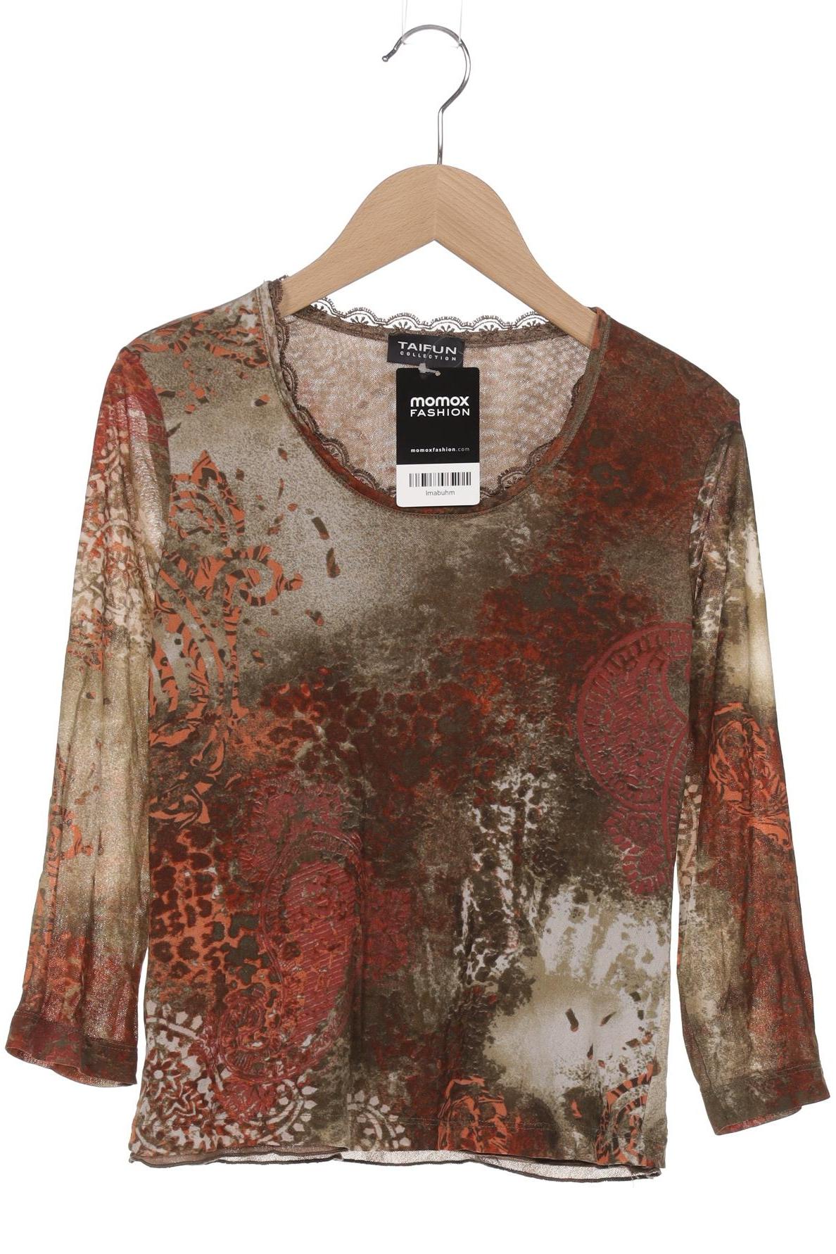 

Taifun Damen Langarmshirt, grün, Gr. 36