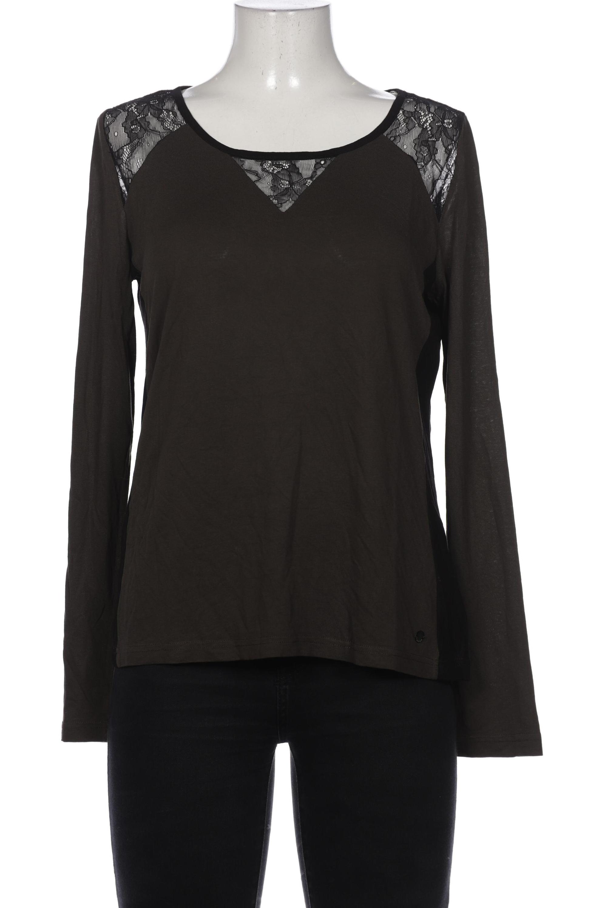 

Taifun Damen Langarmshirt, grün, Gr. 38
