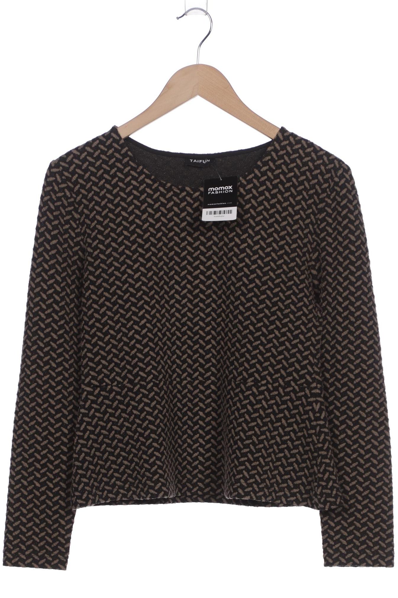 

Taifun Damen Langarmshirt, braun, Gr. 36