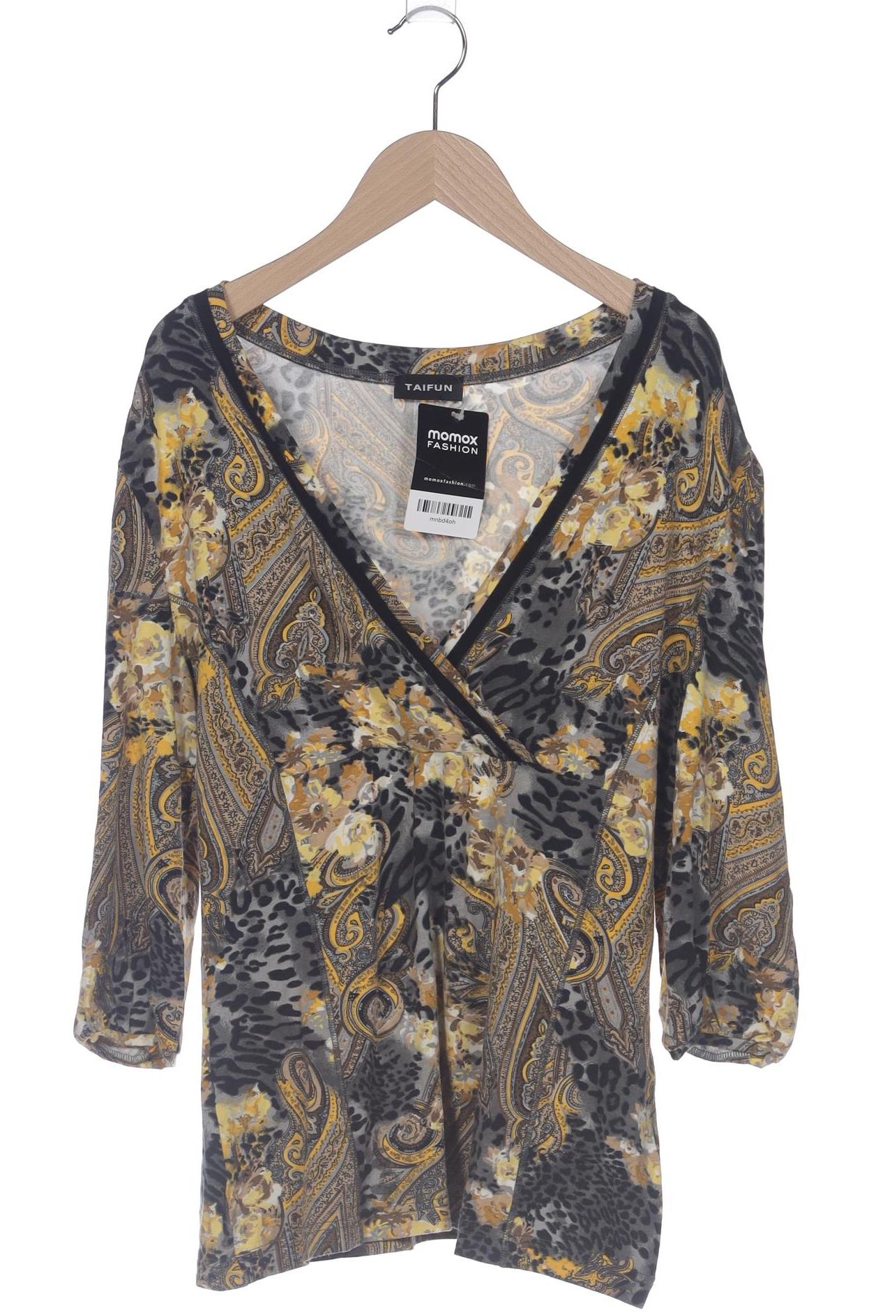 

Taifun Damen Langarmshirt, grau, Gr. 38