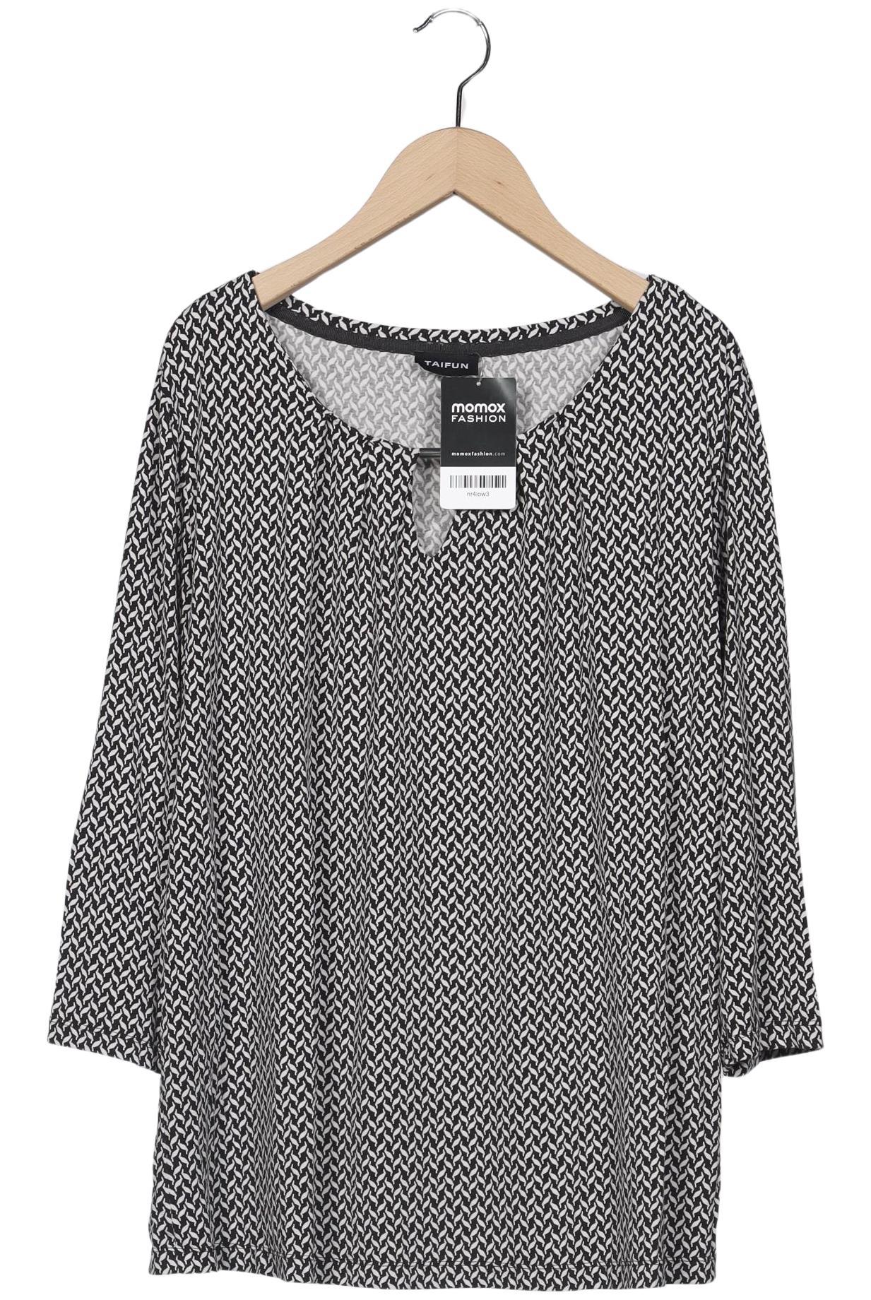 

Taifun Damen Langarmshirt, weiß, Gr. 46