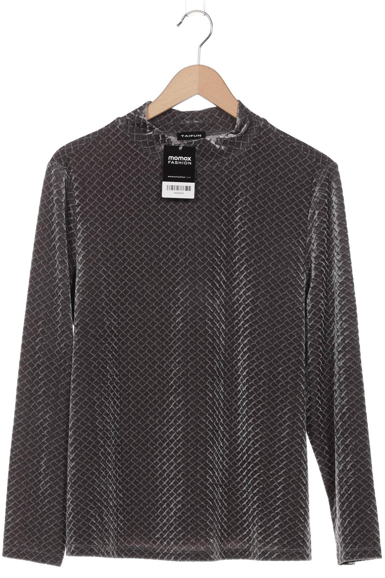 

Taifun Damen Langarmshirt, grau, Gr. 44