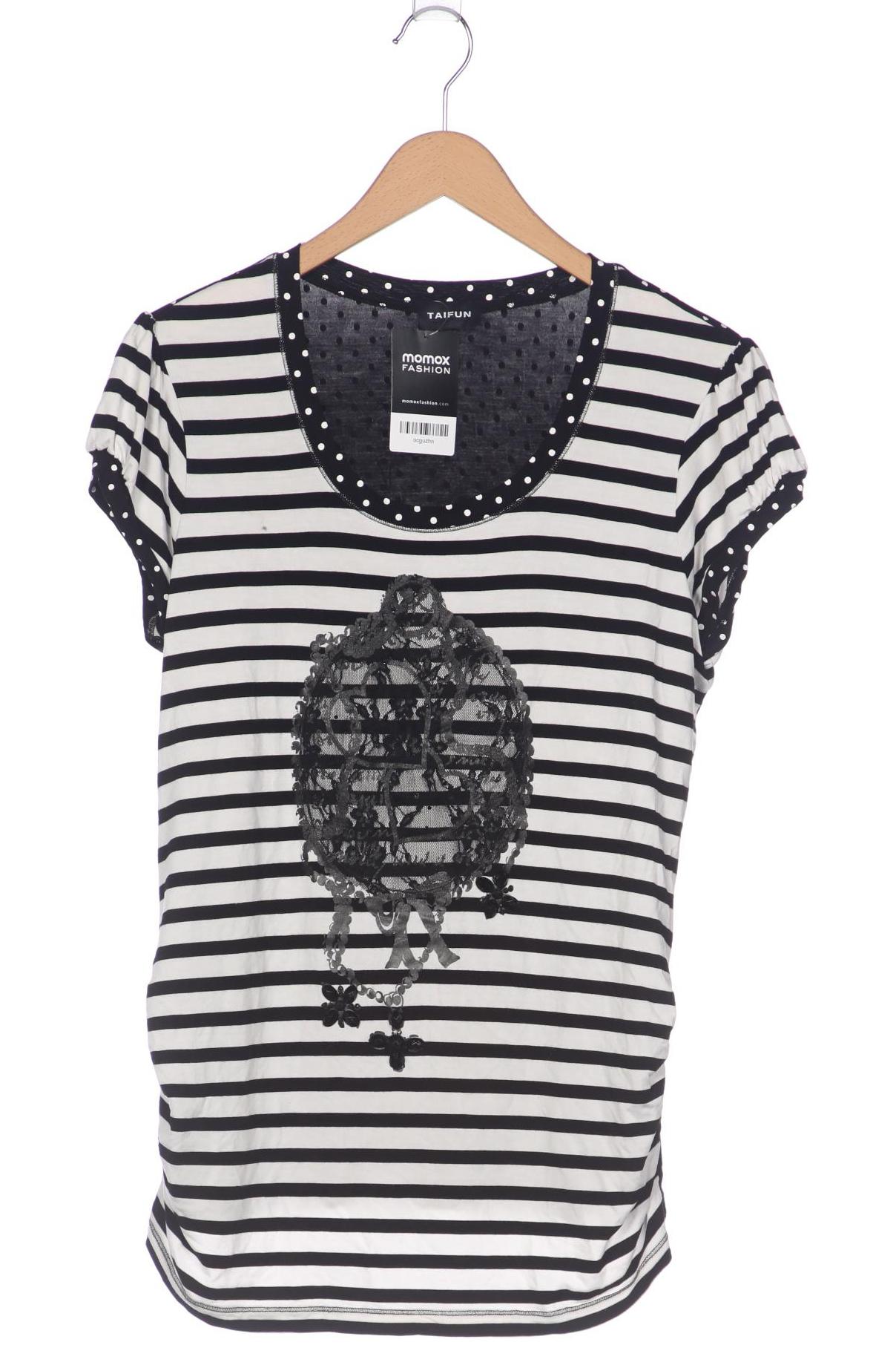 

Taifun Damen Langarmshirt, schwarz, Gr. 42