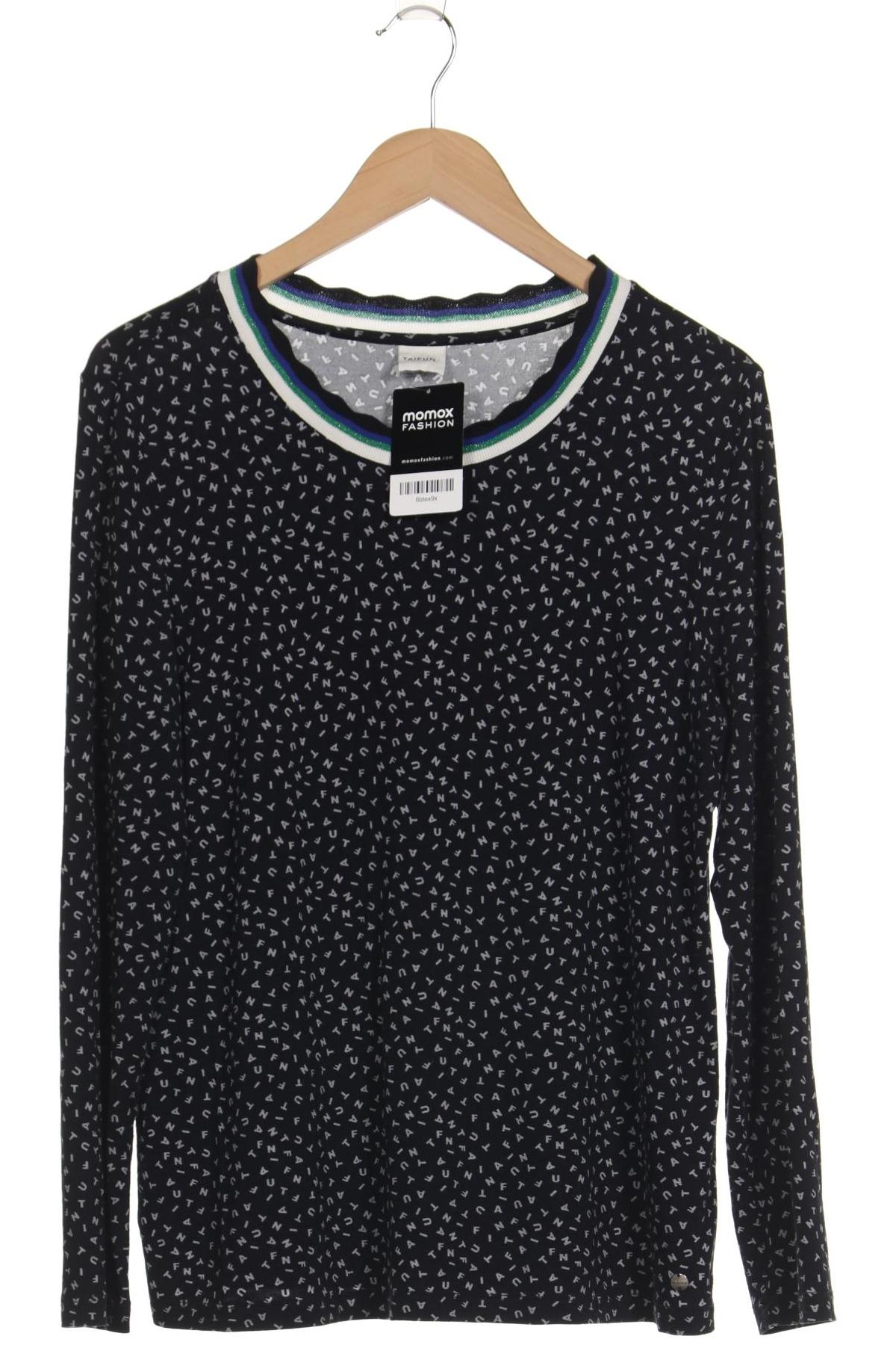 

Taifun Damen Langarmshirt, schwarz, Gr. 44