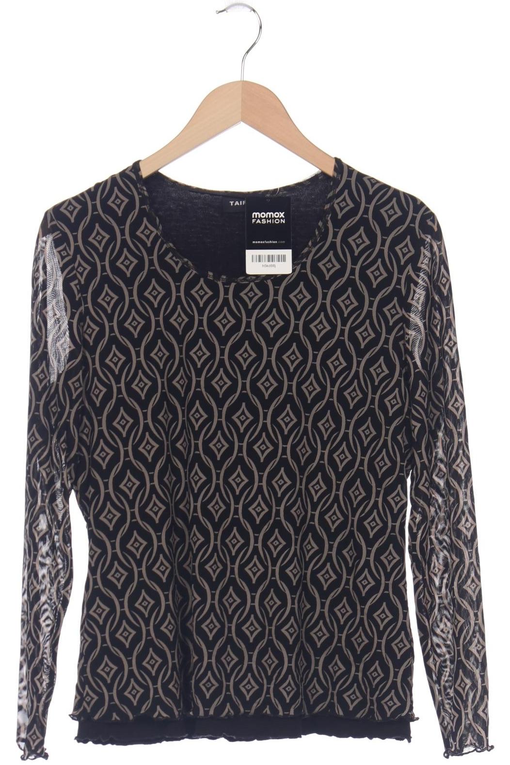 

Taifun Damen Langarmshirt, schwarz, Gr. 42