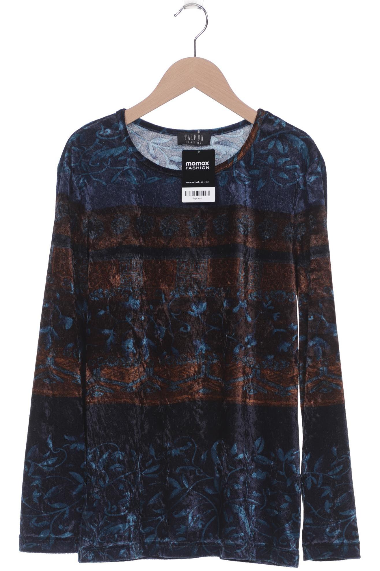 

Taifun Damen Langarmshirt, marineblau, Gr. 42