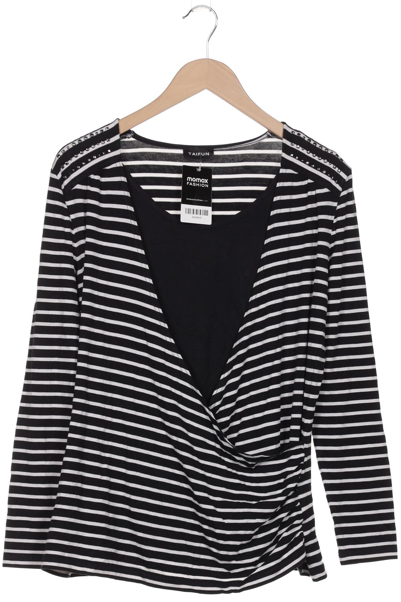 

Taifun Damen Langarmshirt, schwarz, Gr. 44