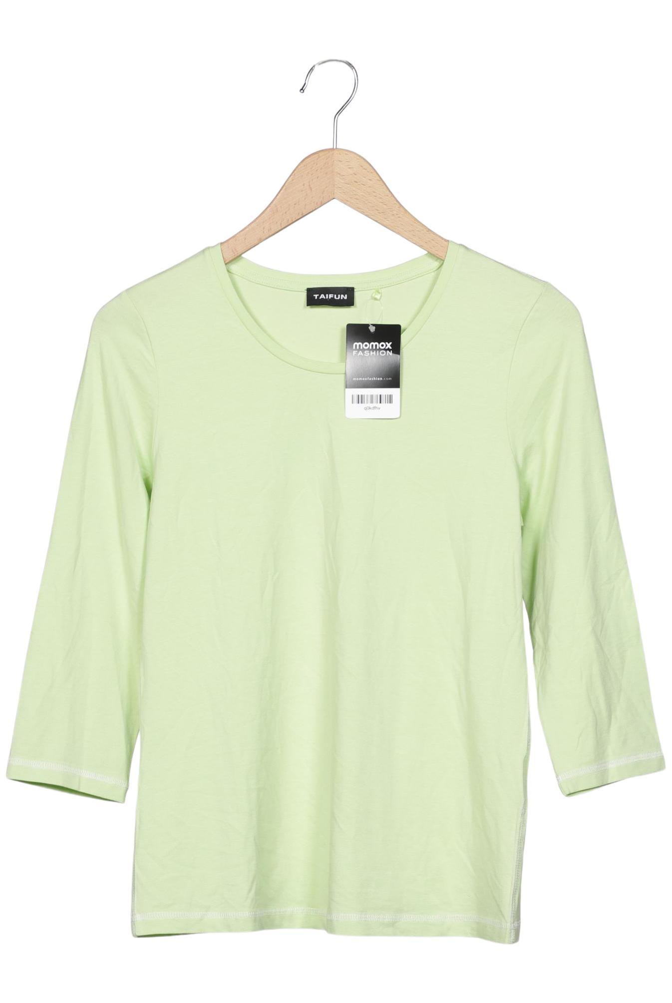 

Taifun Damen Langarmshirt, hellgrün, Gr. 36