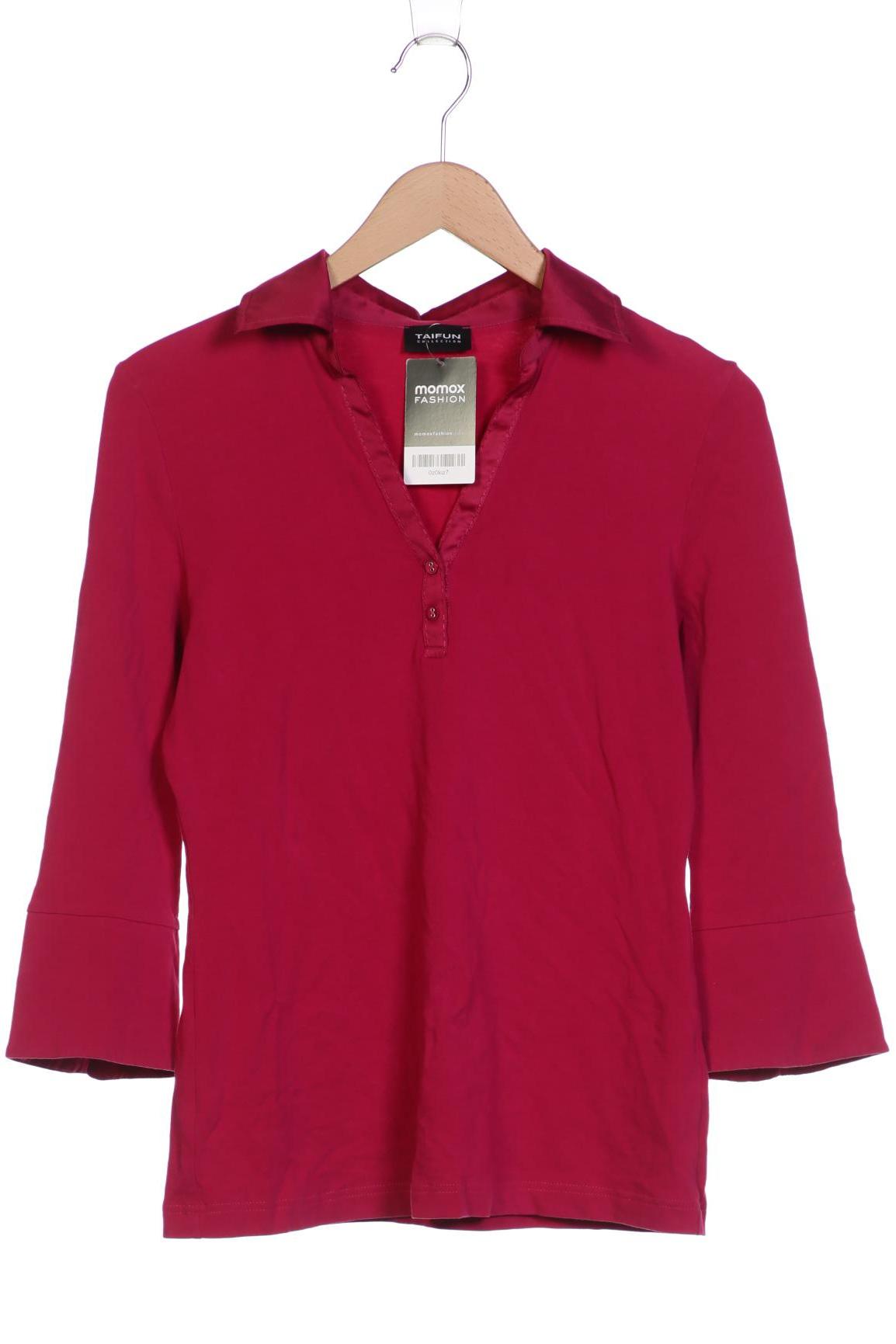 

Taifun Damen Langarmshirt, pink, Gr. 40