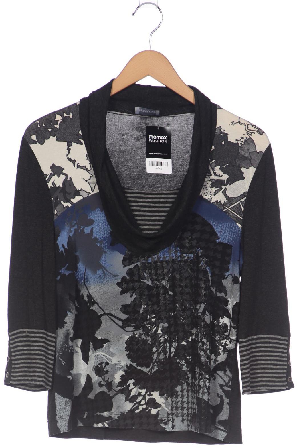 

Taifun Damen Langarmshirt, grau, Gr. 40