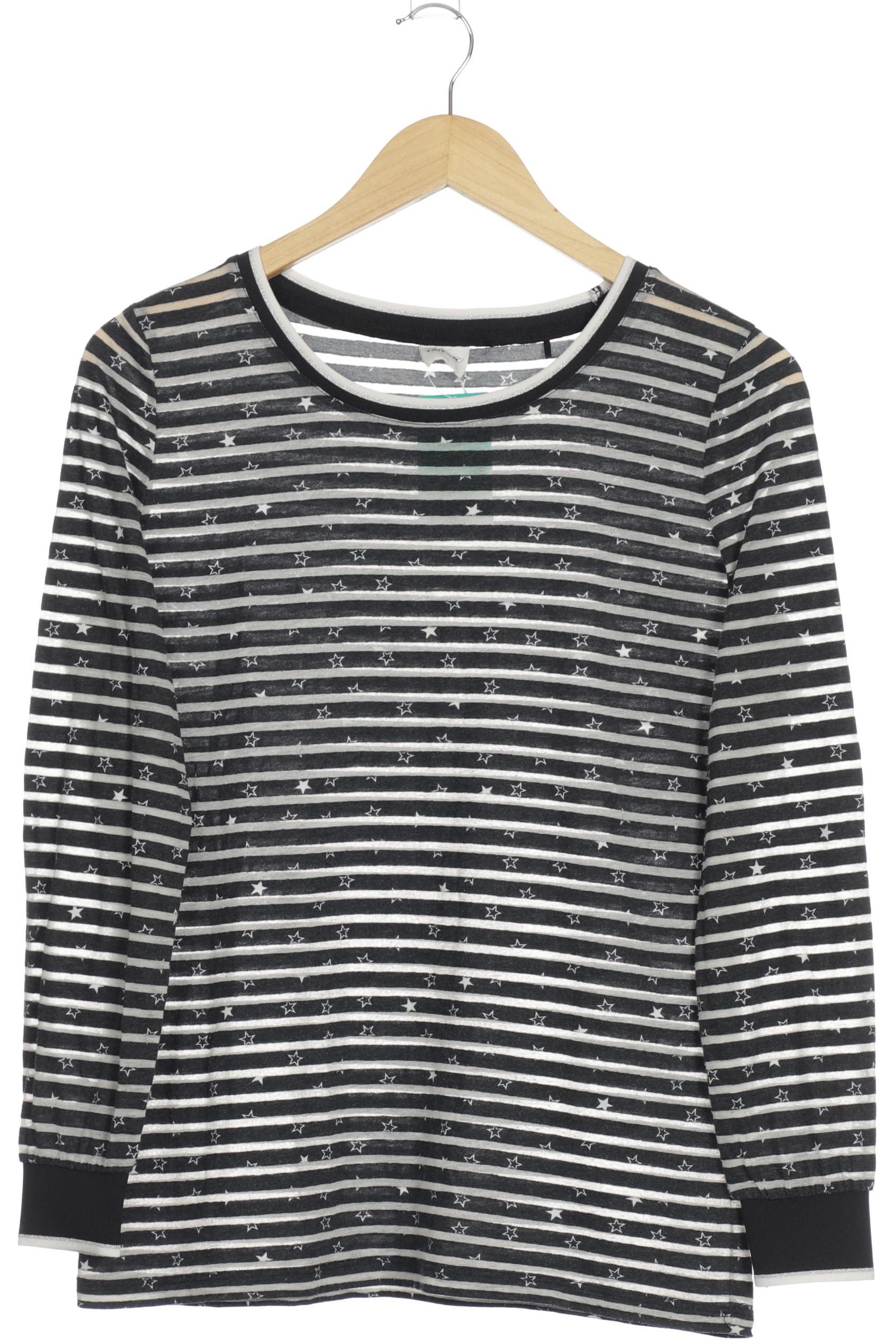 

Taifun Damen Langarmshirt, grau, Gr. 38