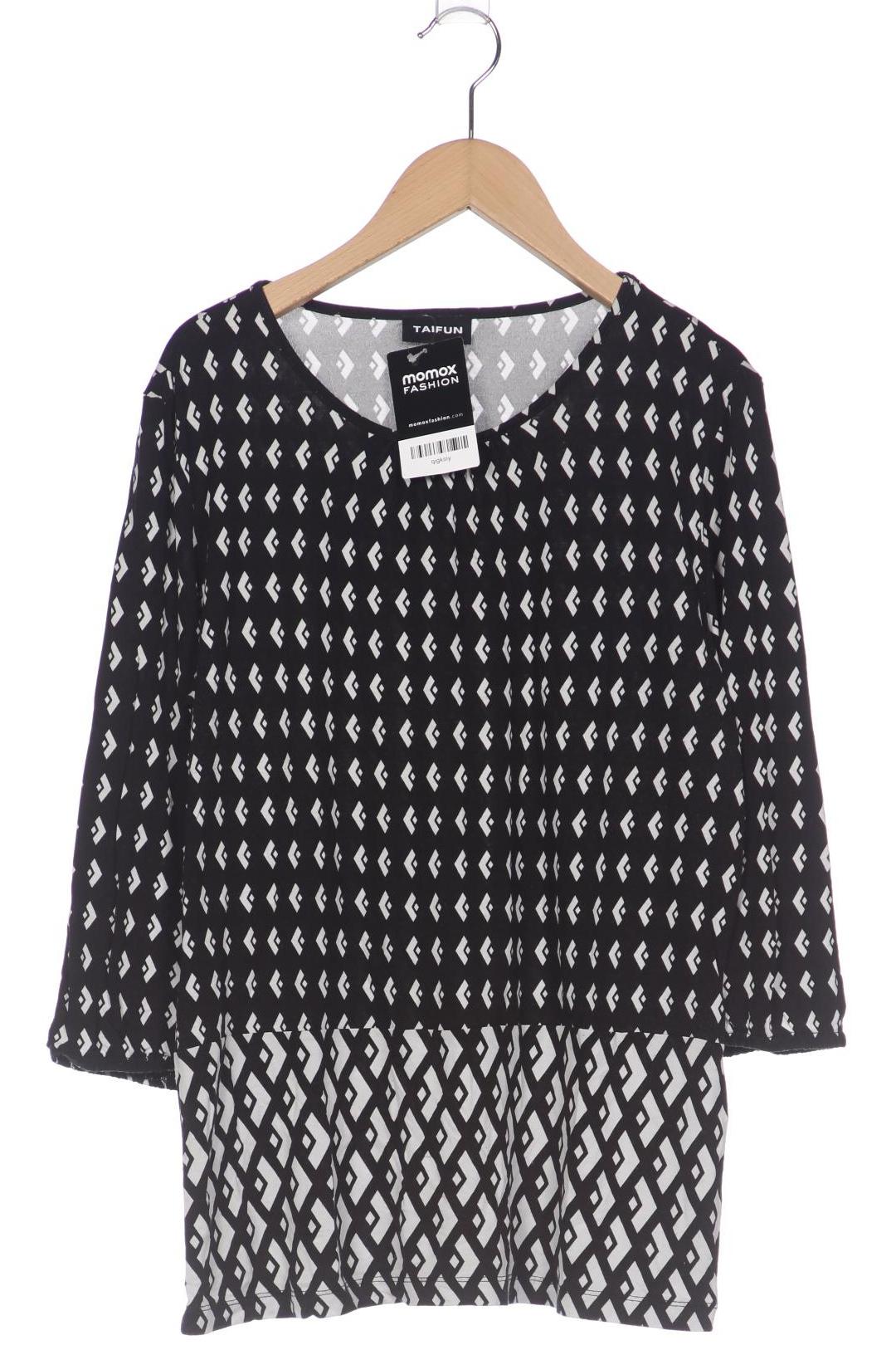

Taifun Damen Langarmshirt, schwarz, Gr. 38