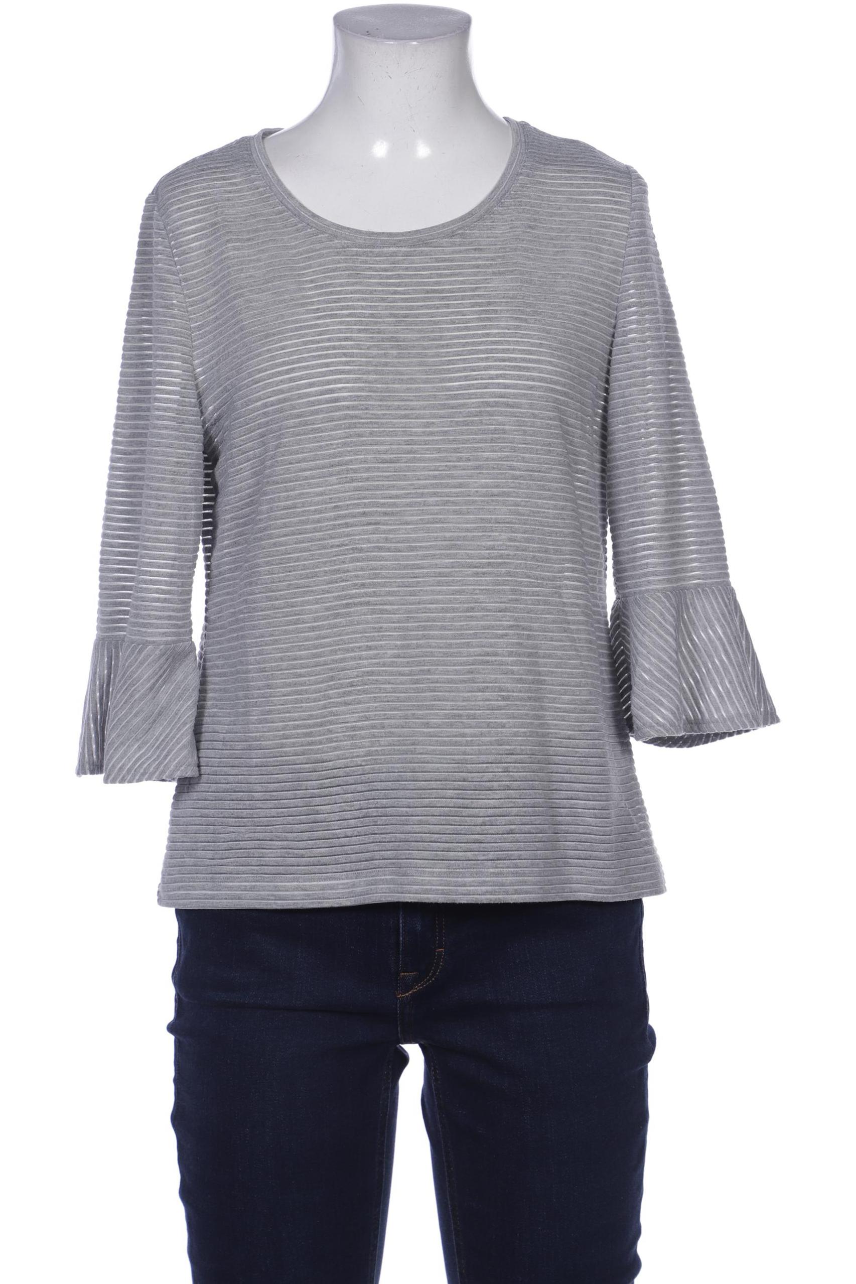 

Taifun Damen Langarmshirt, grau, Gr. 38