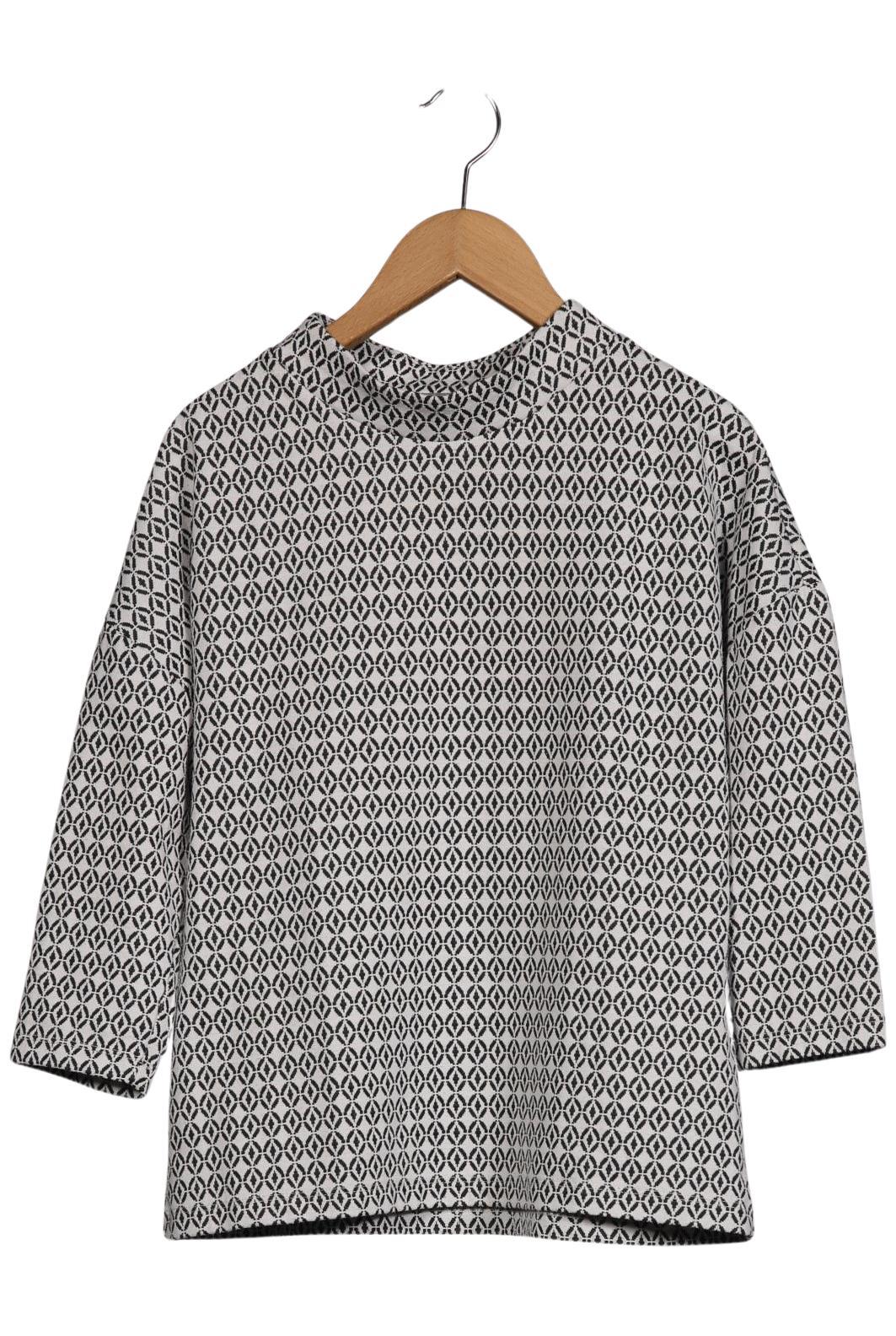 

Taifun Damen Langarmshirt, weiß, Gr. 36