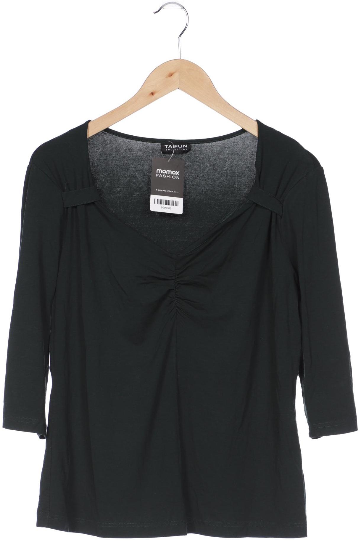 

Taifun Damen Langarmshirt, grün, Gr. 44