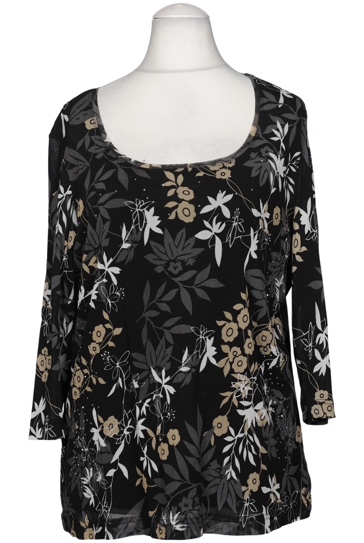 

Taifun Damen Langarmshirt, schwarz, Gr. 44