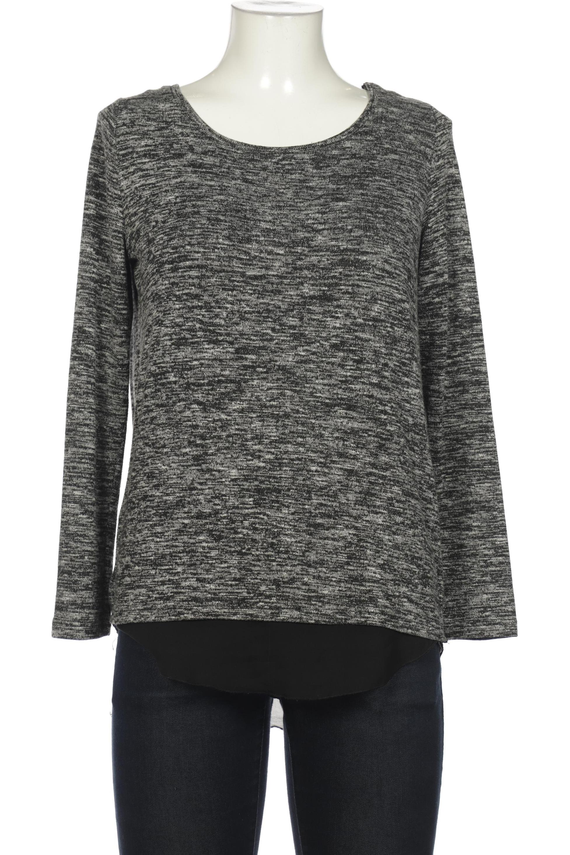 

Taifun Damen Langarmshirt, grau, Gr. 38