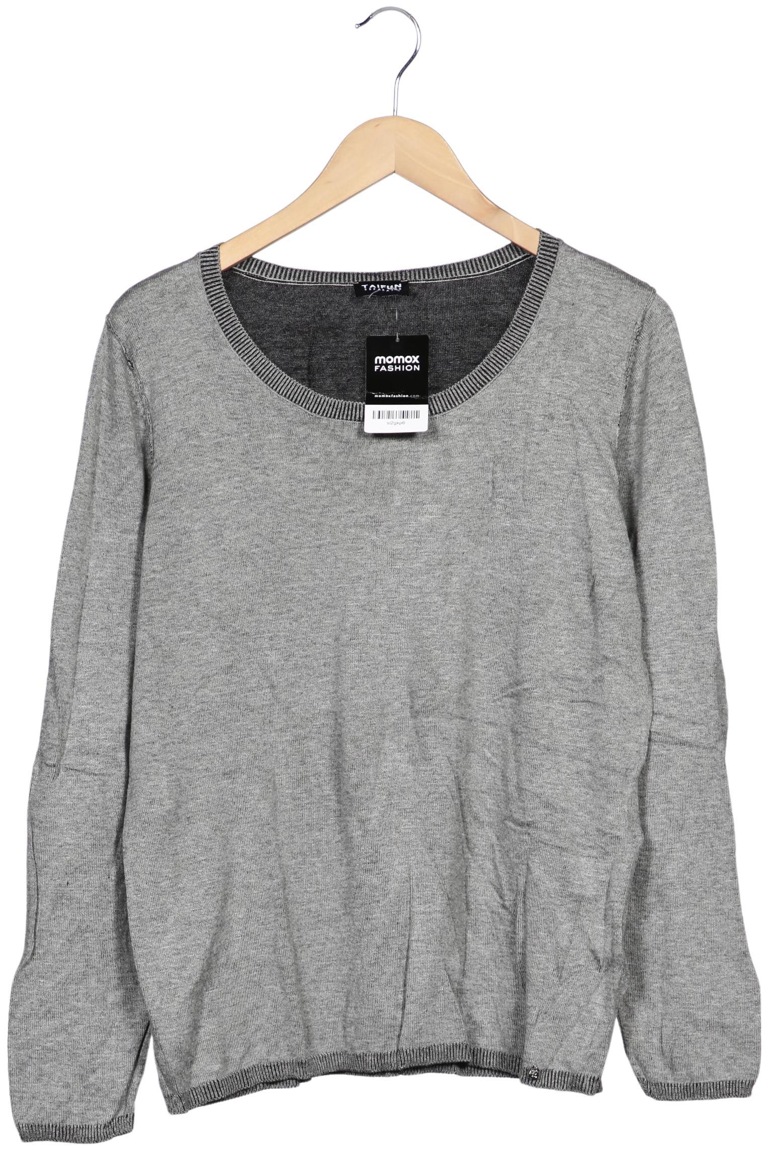

Taifun Damen Langarmshirt, grau, Gr. 42