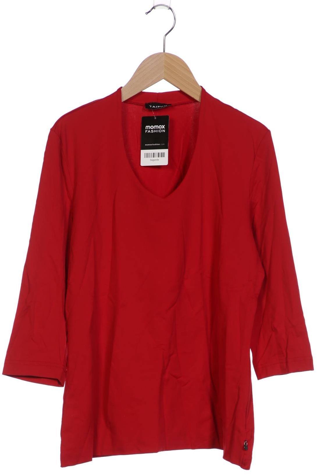 

Taifun Damen Langarmshirt, rot, Gr. 42